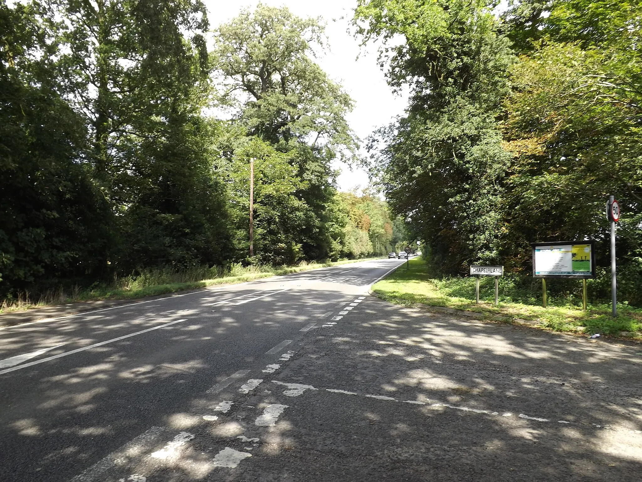 Photo showing: A140 Ipswich Road, Thornham Magna