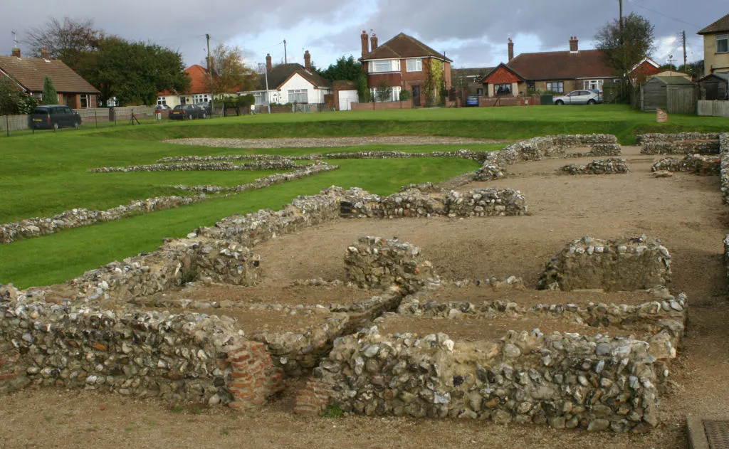 Photo showing: Caister Roman Site.