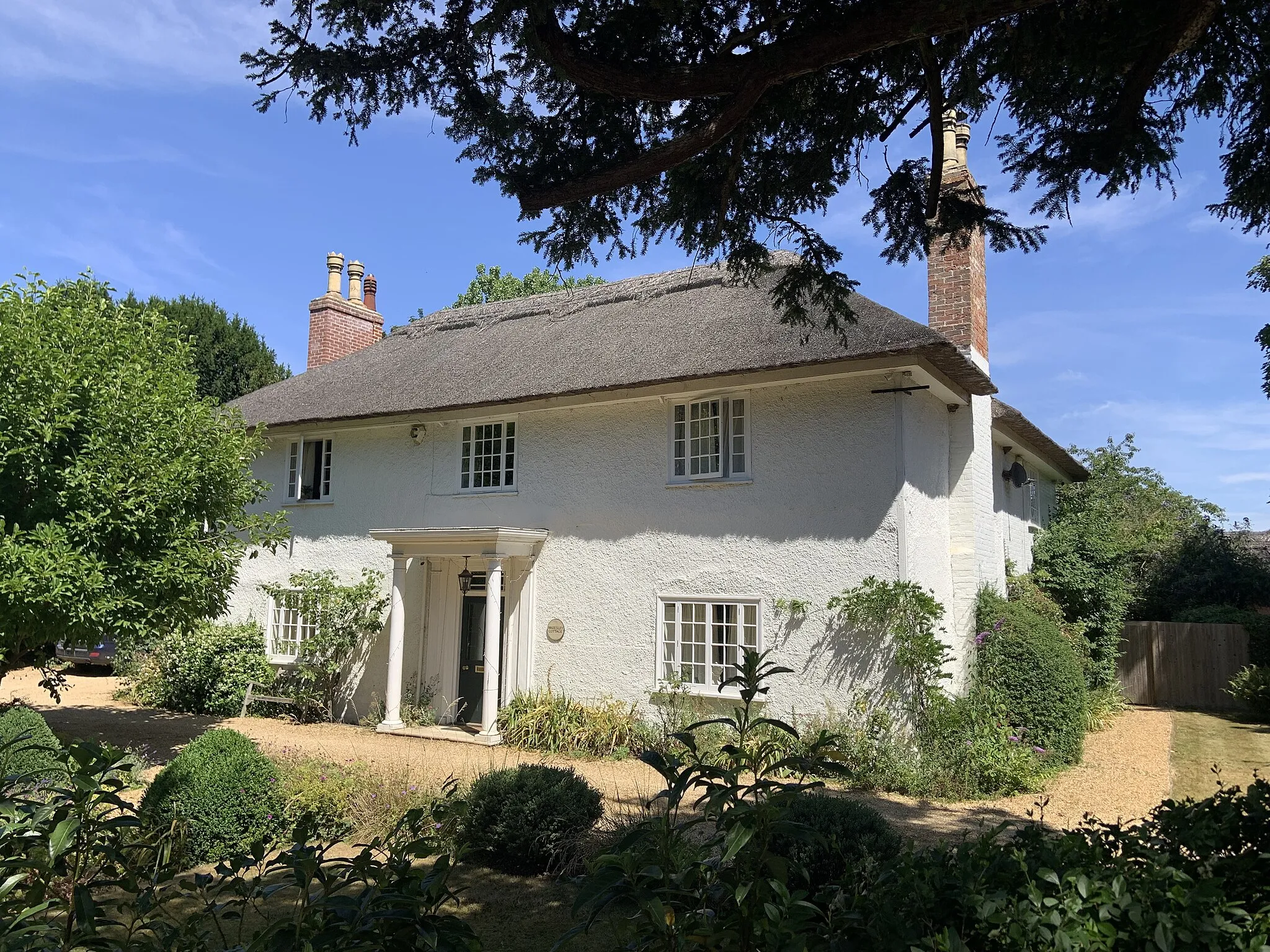 Photo showing: Grade-II listed Waresley Cottage, Eltisley Road, Waresley, Huntingdonshire, UK