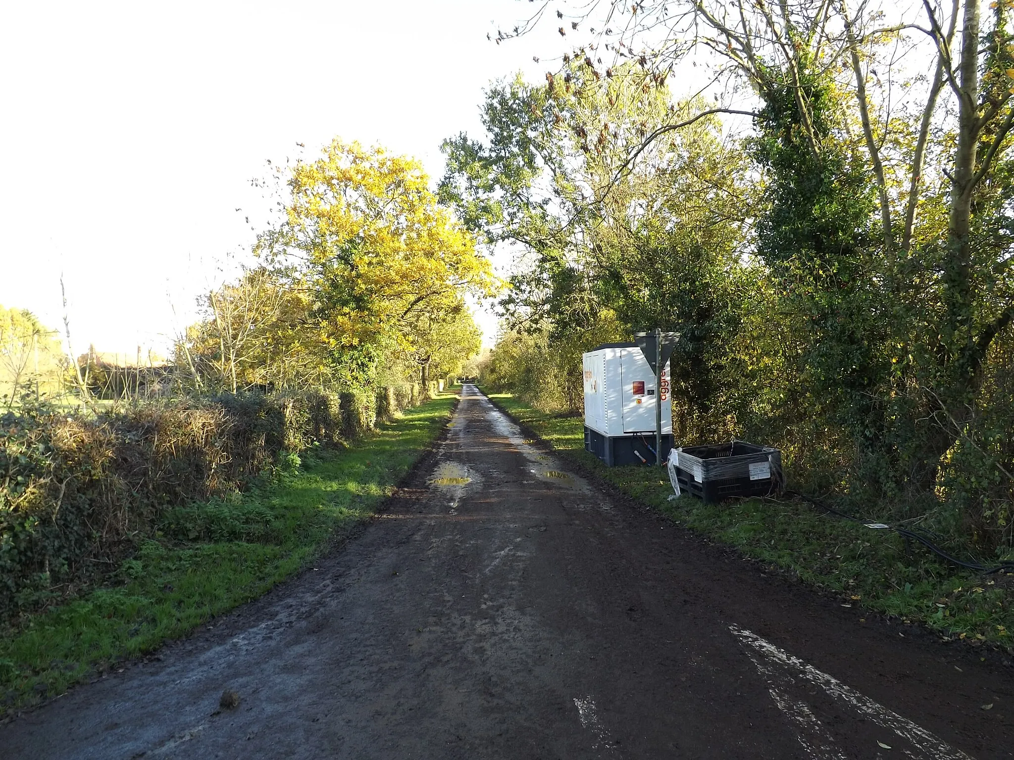 Photo showing: Rectory Road, Topcroft