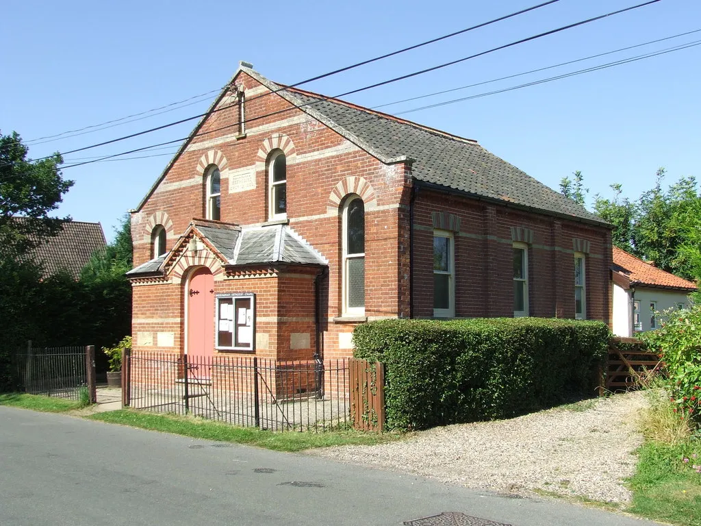 Photo showing: Methodist church