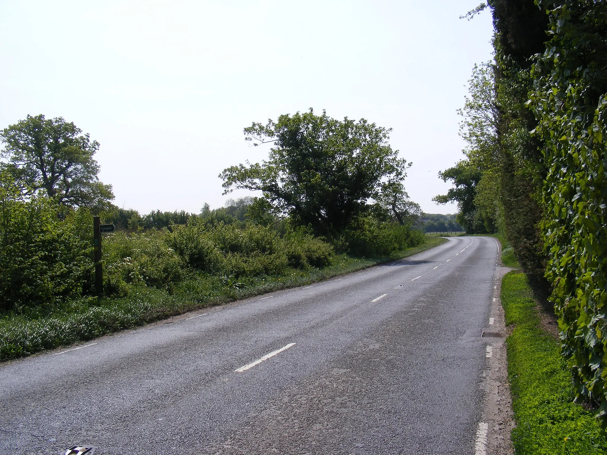 Photo showing: A144 Bramfield Road