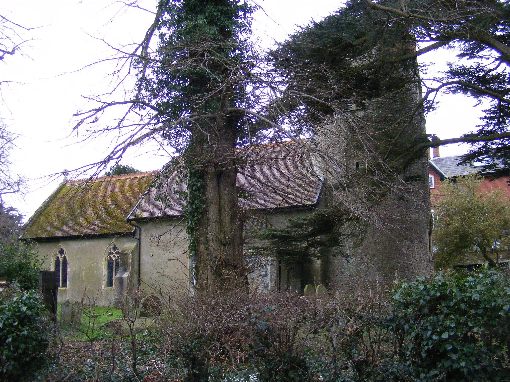 Photo showing: Church of St Peter in Thorington, Suffolk, England. A Grade I listed medieval church.