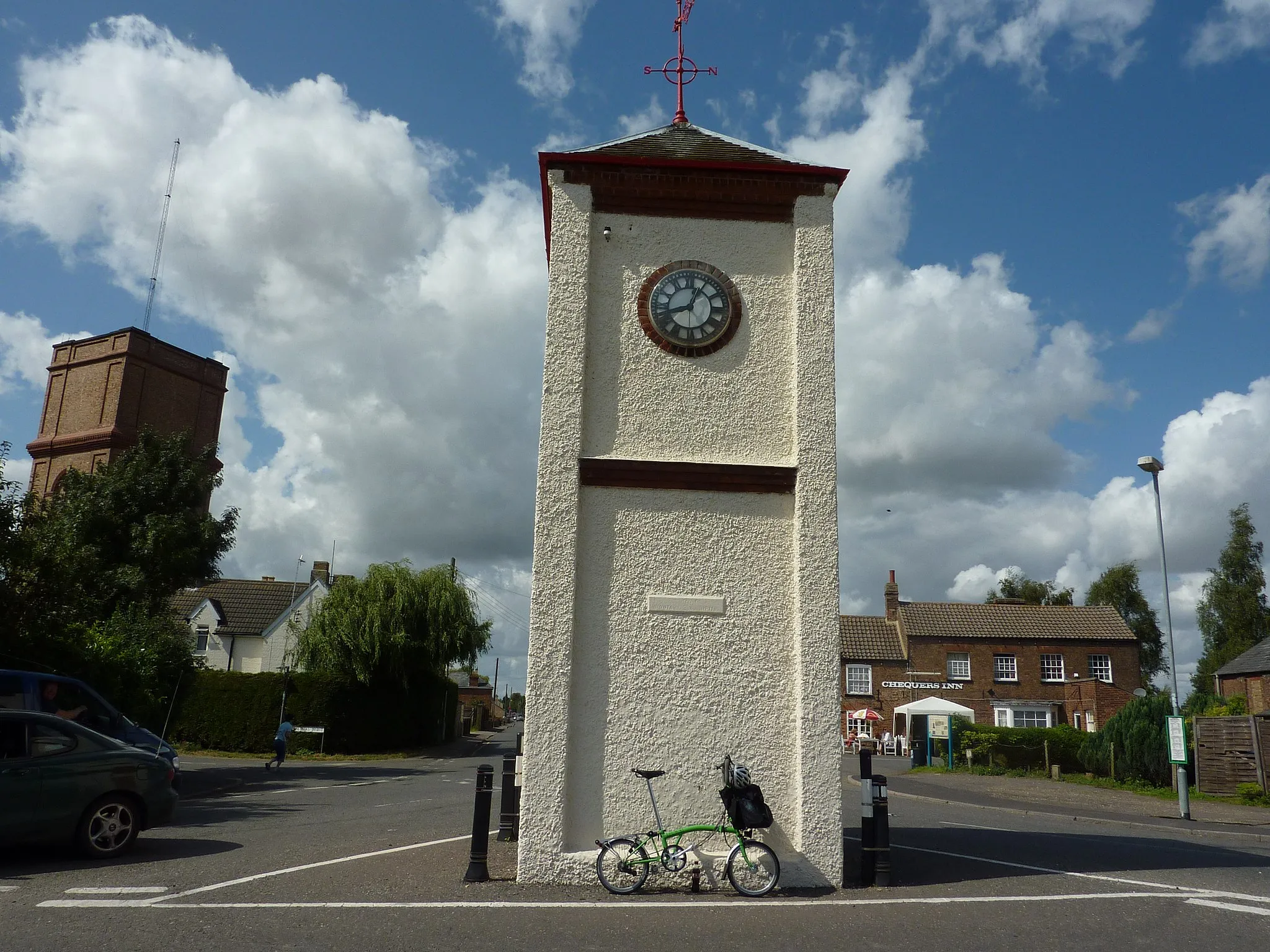 Photo showing: Clocktower in Friday Bridge, Cambridgeshire