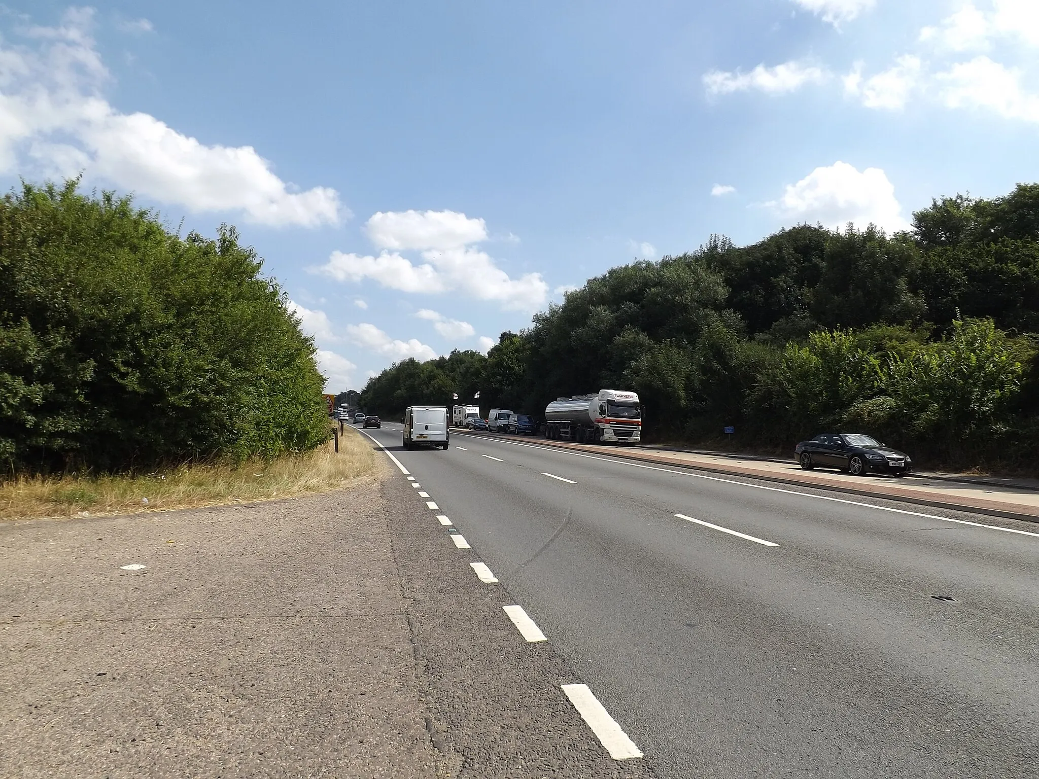 Photo showing: A47 at Easton