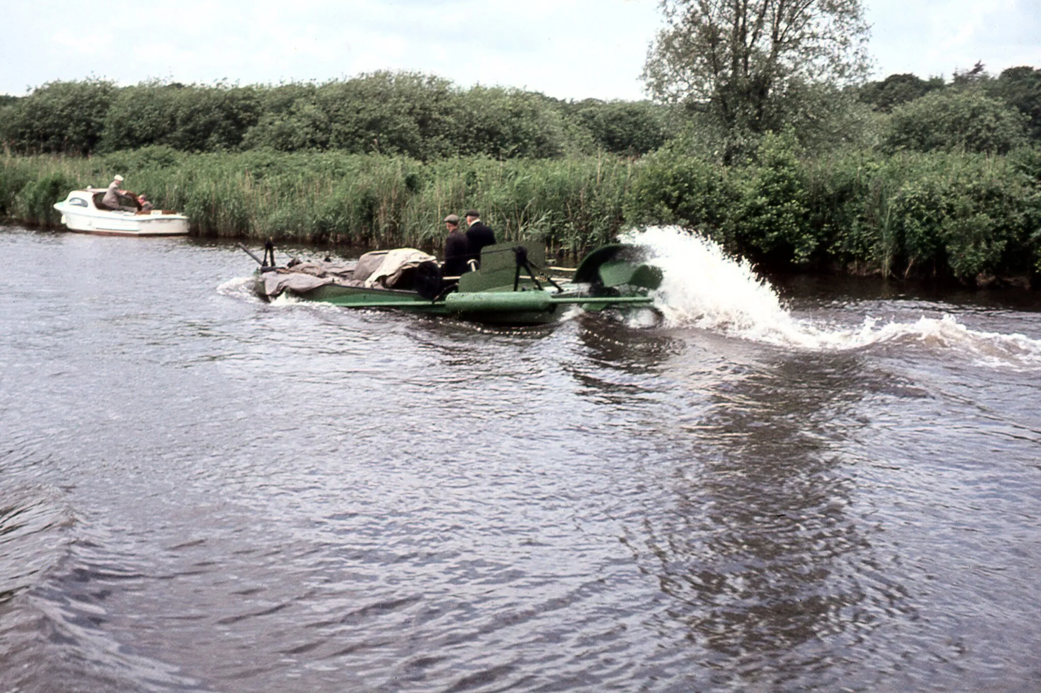Photo showing: A Reed Cutters Boat