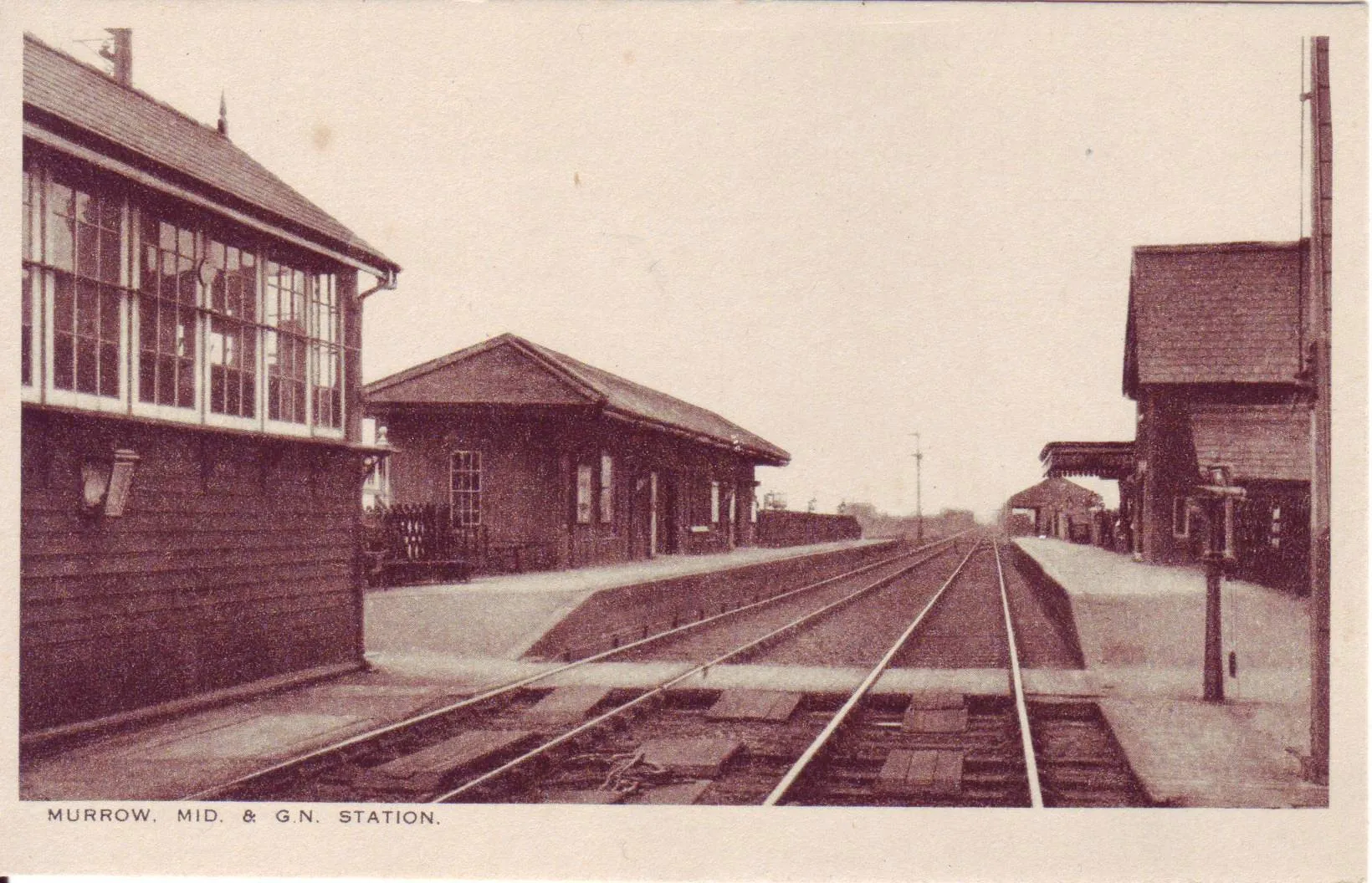 Photo showing: Murrow East railway station