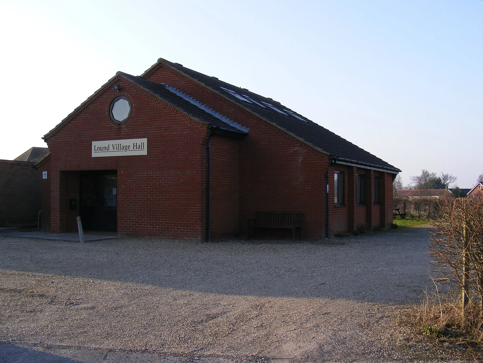 Photo showing: Lound Village Hall