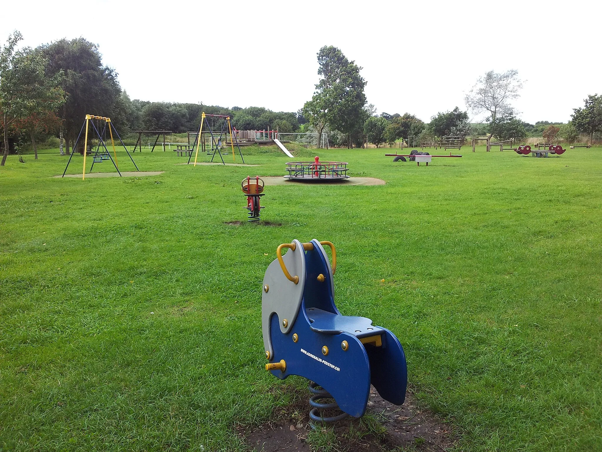 Photo showing: Children's play area, Ditchingham