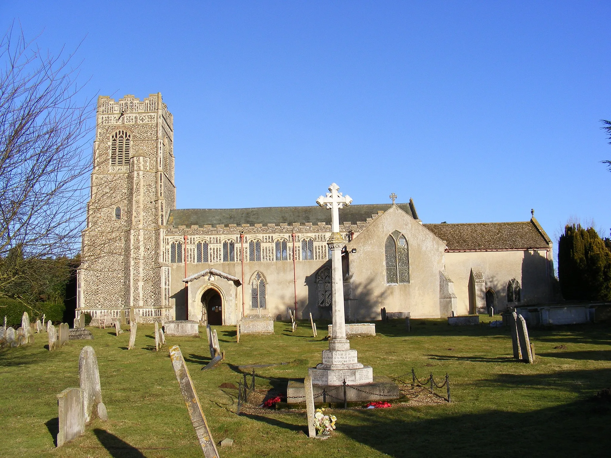 Photo showing: St. Mary's Church, Earl Stonham