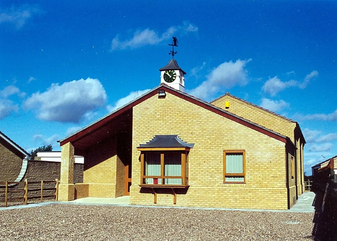 Photo showing: The village hall at Swayfield, near Bourne, Lincolnshire