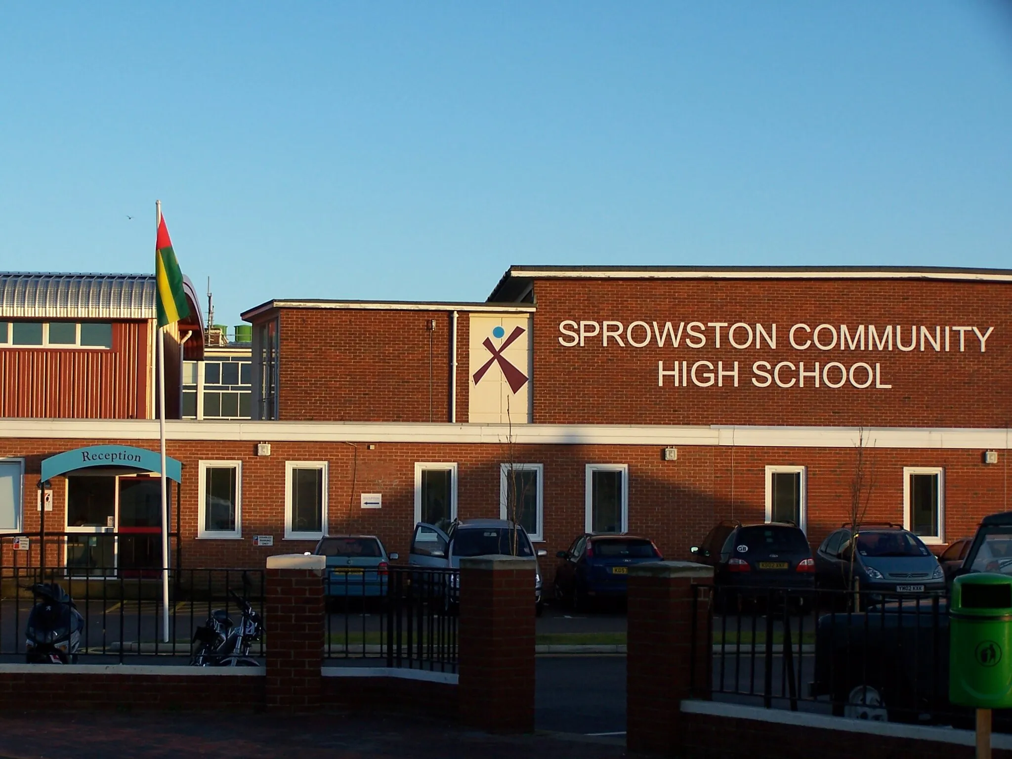 Photo showing: Sprowston Community High School