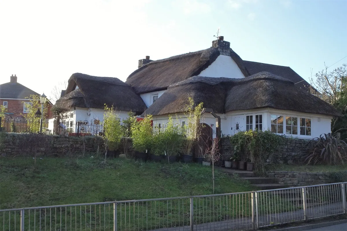 Photo showing: Pound Cottage, one of the few Grade II listed buildings in Llandough, Vale of Glamorgan