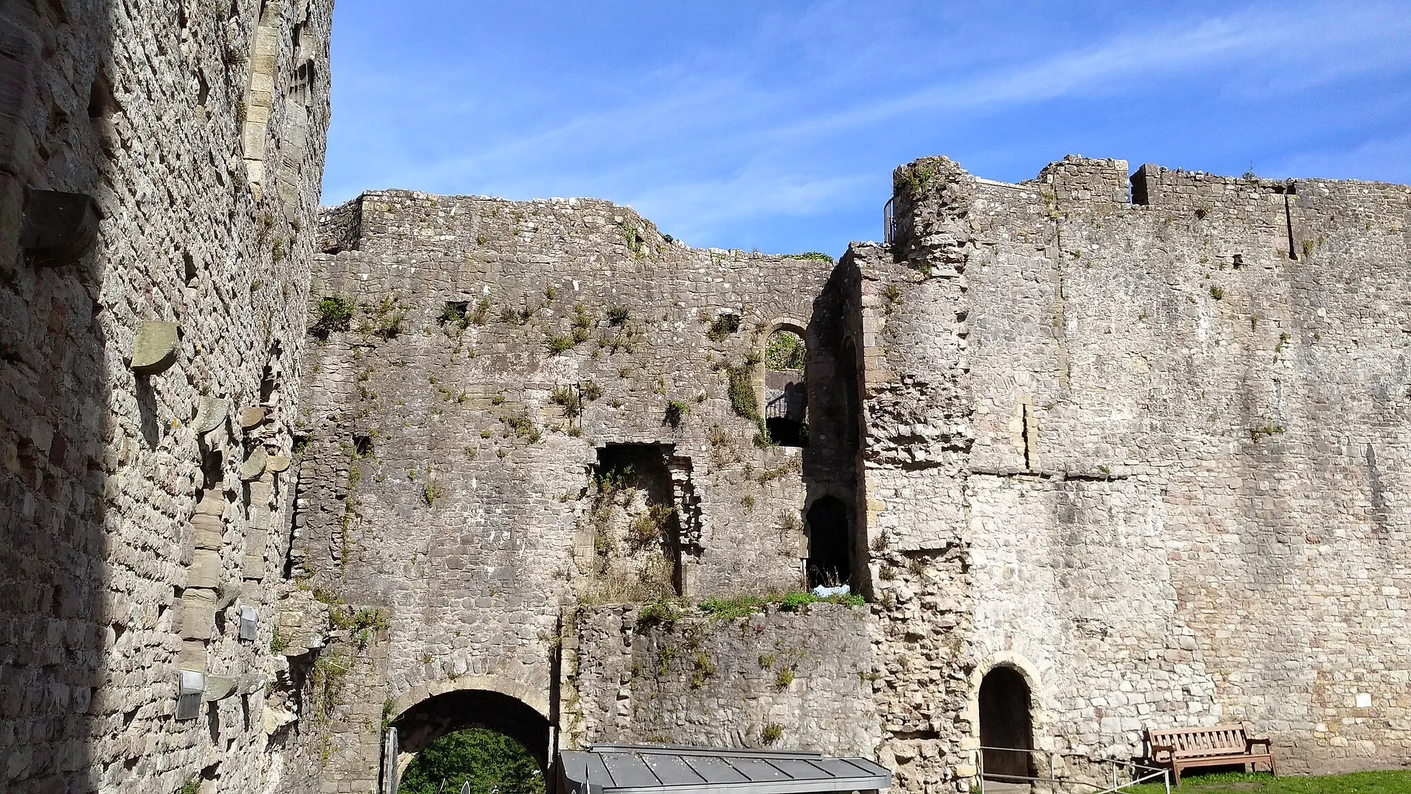 Photo showing: Chepstow castle 17.