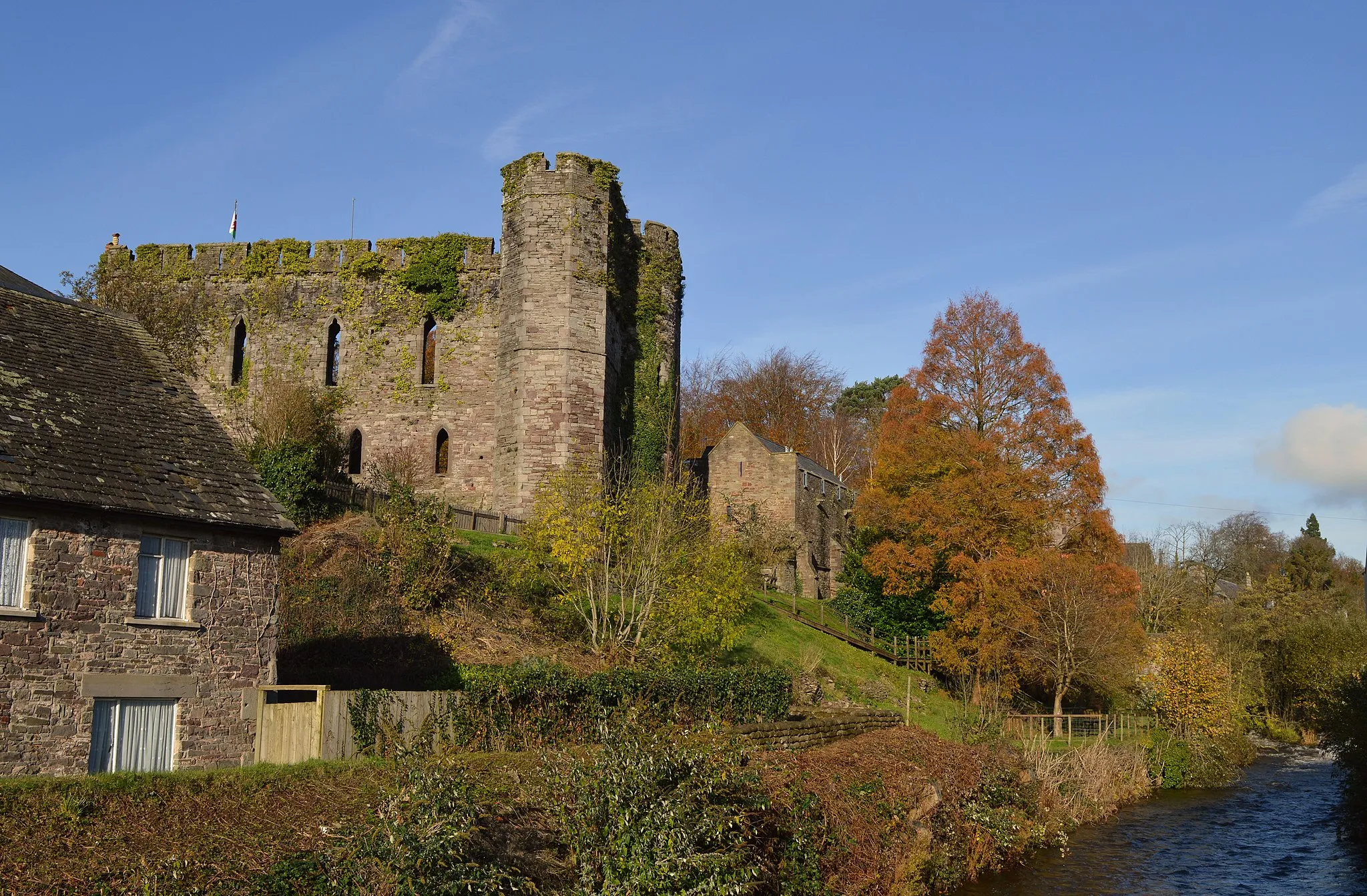 Photo showing: Brecon Castle