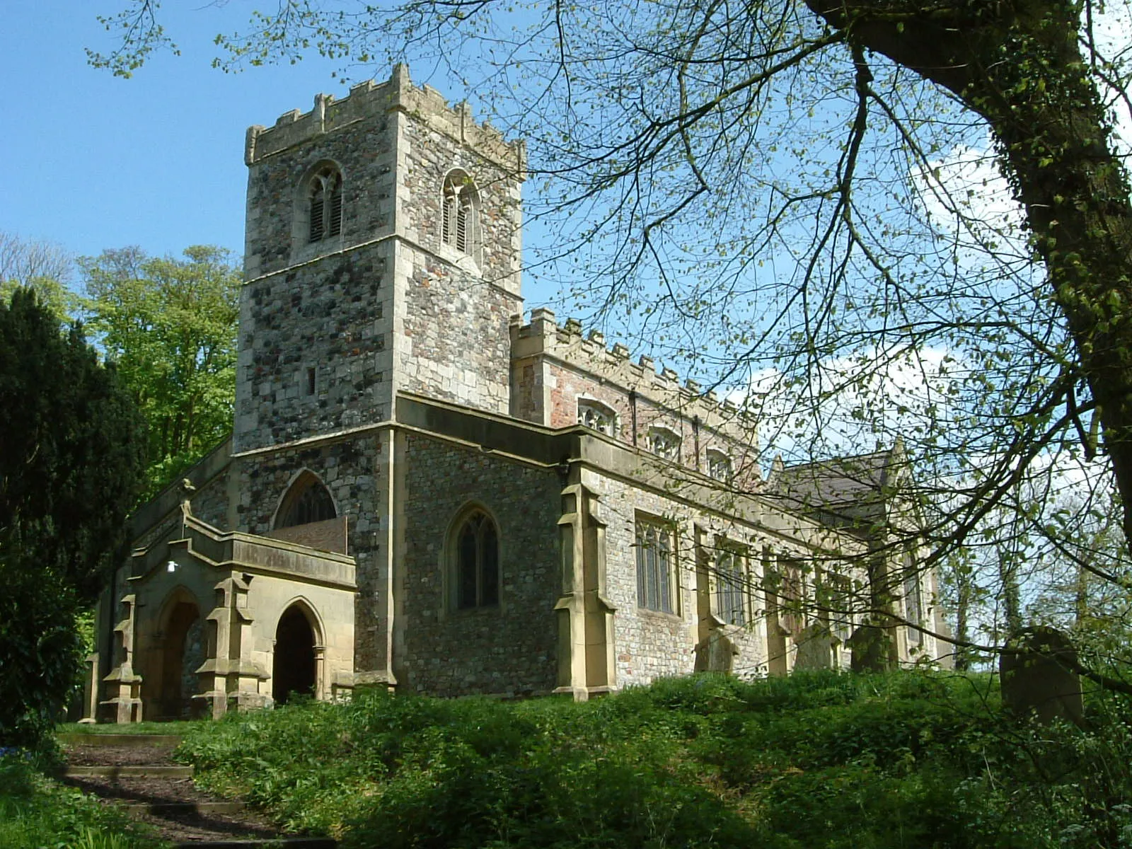 Photo showing: All Saints' Church in Roos, East Riding of Yorkshire, England.