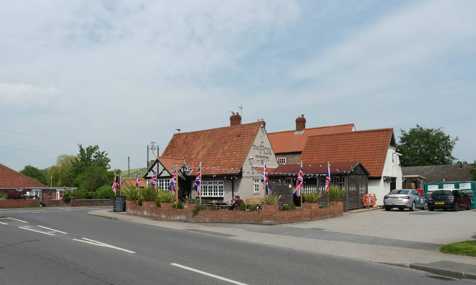 Photo showing: The Fox in Thorpe Willoughby