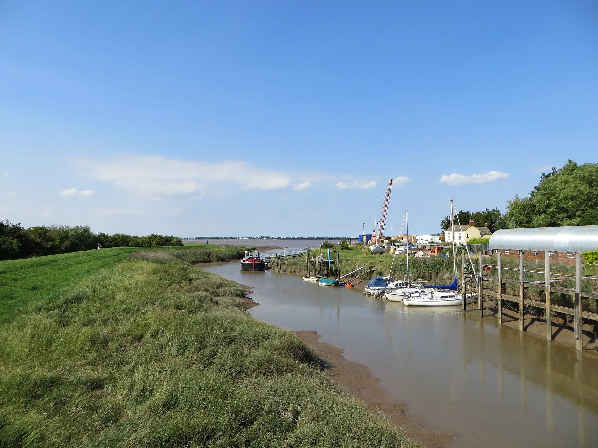 Photo showing: Barrow Haven