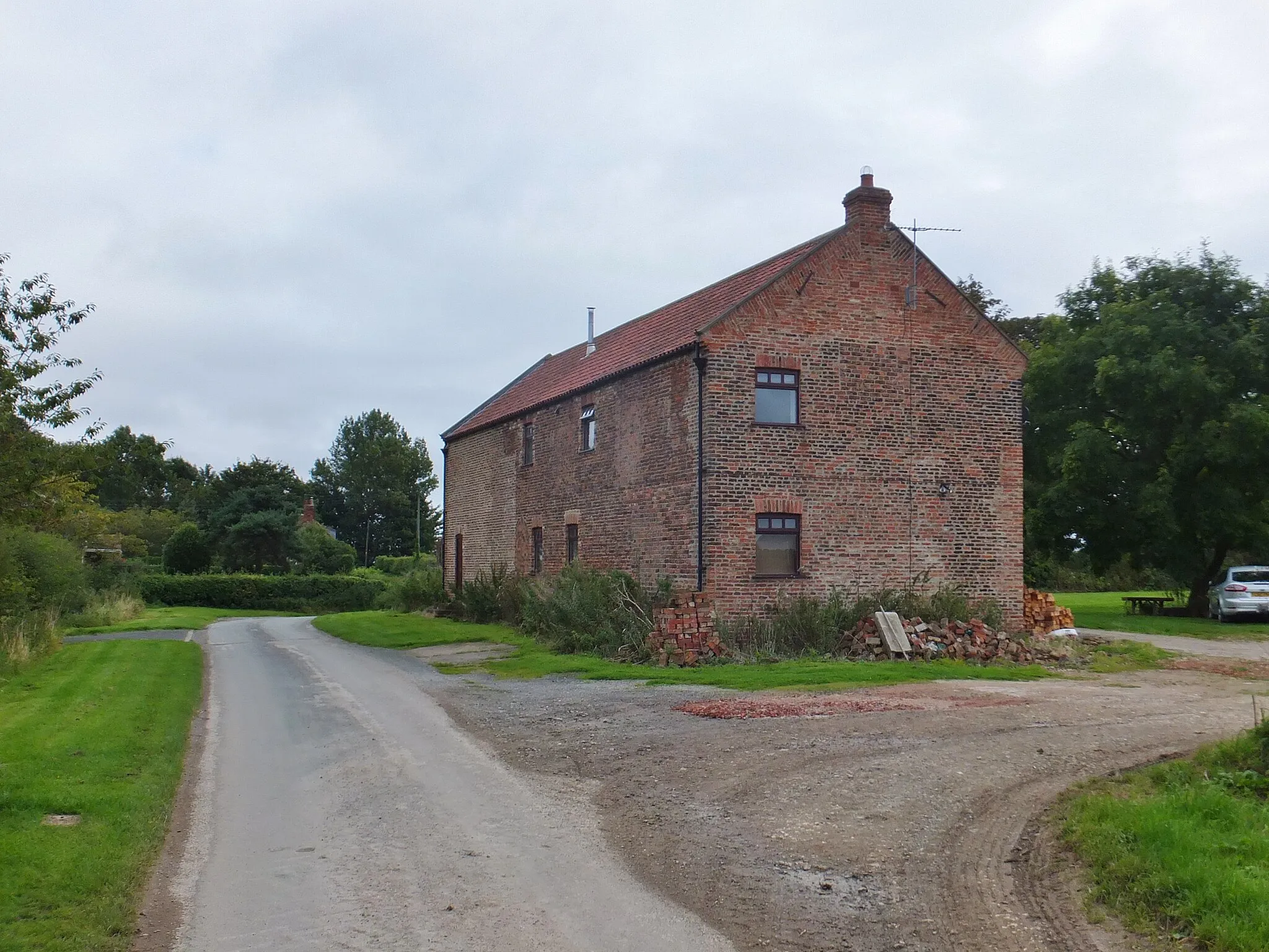 Photo showing: Boggle Lane, Sproatley, Yorkshire