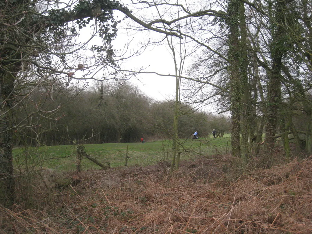 Photo showing: A glimpse of the golf course