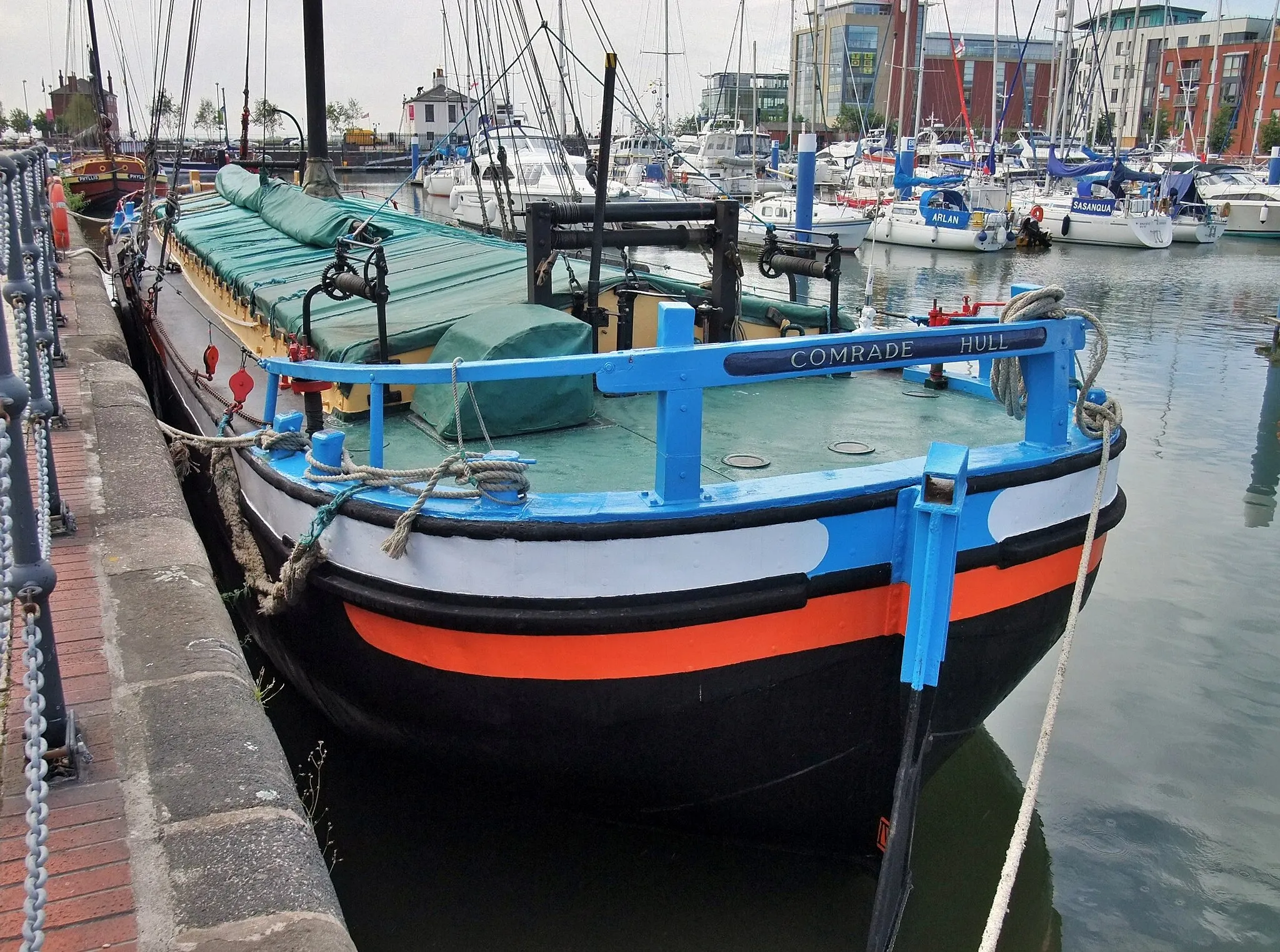 Photo showing: Hull Marina, Kingston upon Hull