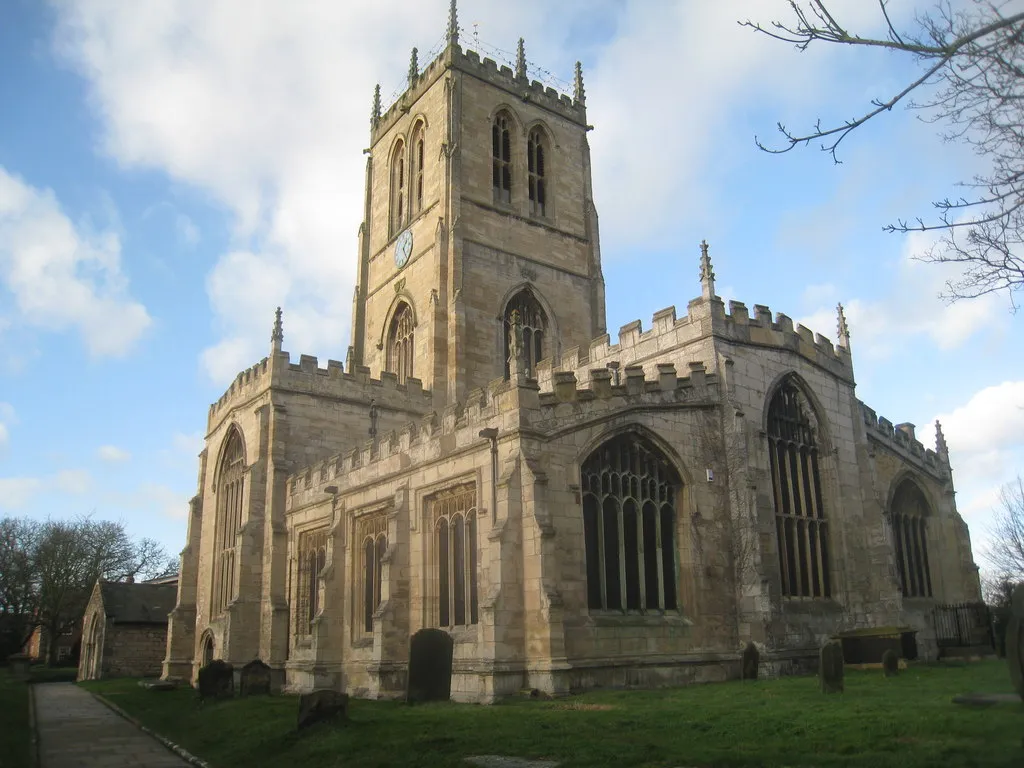 Photo showing: St. Lawrence, Hatfield from the south east