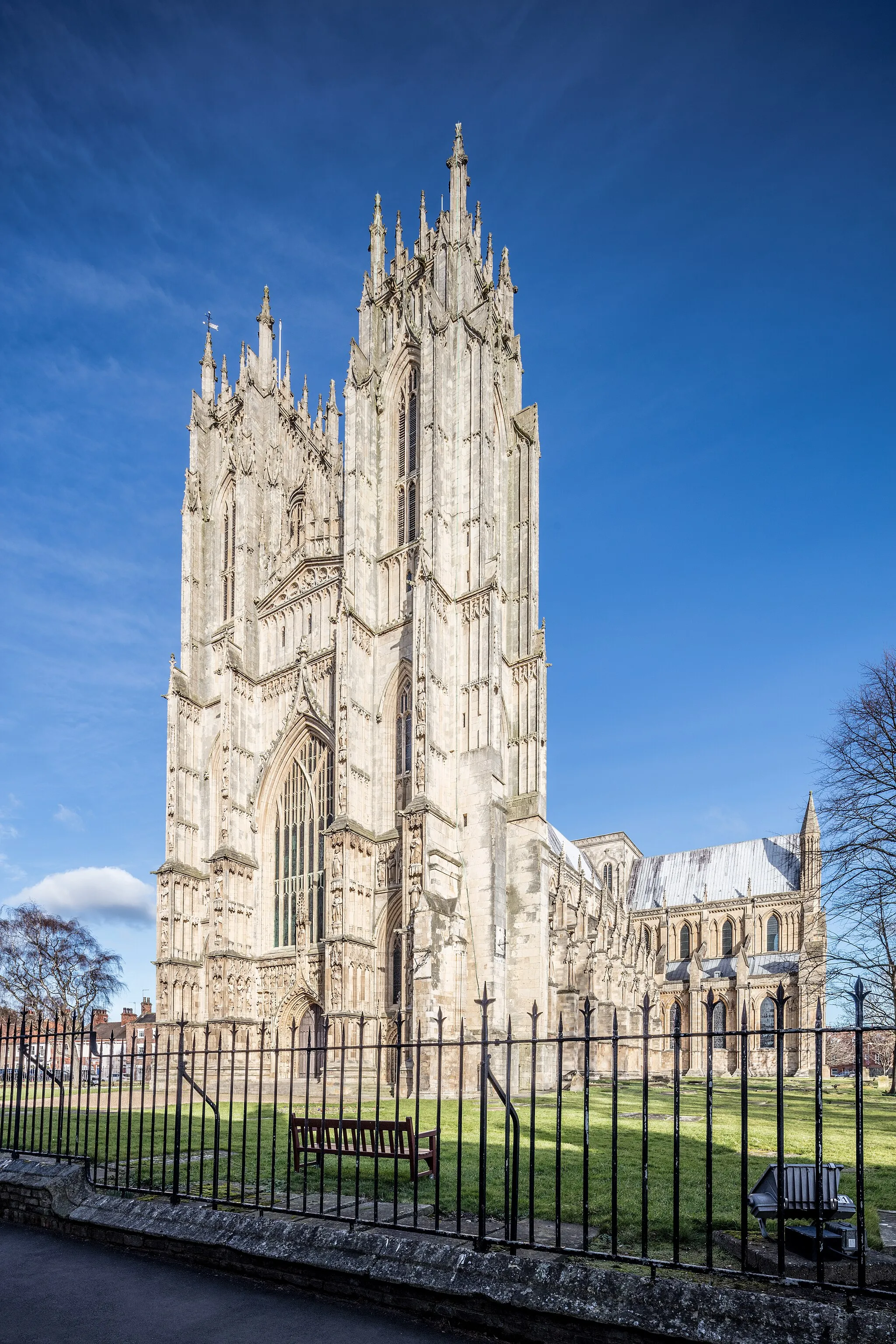 Photo showing: Here is a photograph taken outside Beverley Minster.  Located in Beverley, Yorkshire, England, UK.