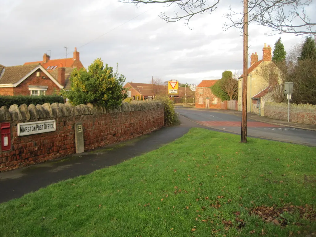 Photo showing: A corner of Long Marston