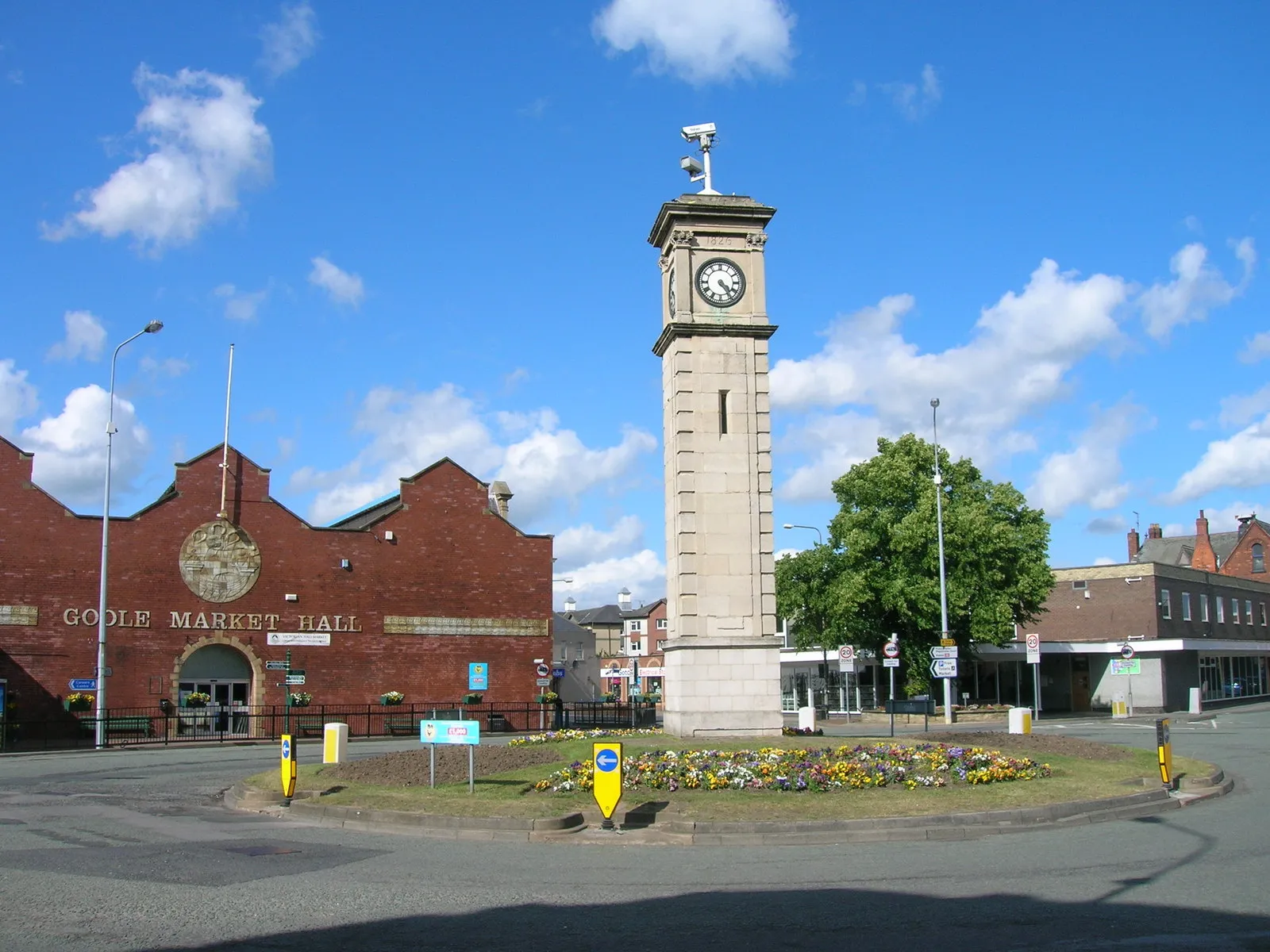 Photo showing: Clock tower, Goole