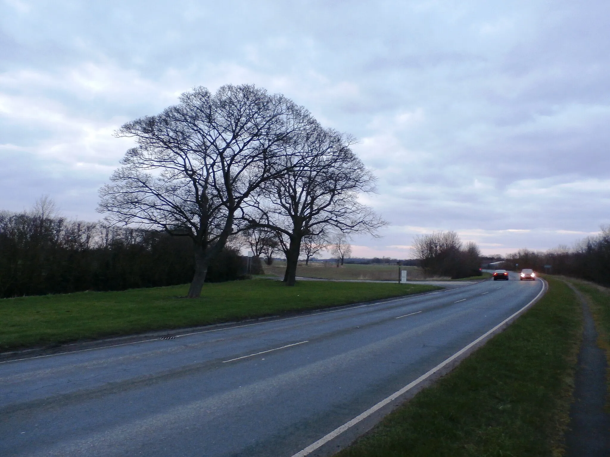 Photo showing: A161 Road at  Woodhouse