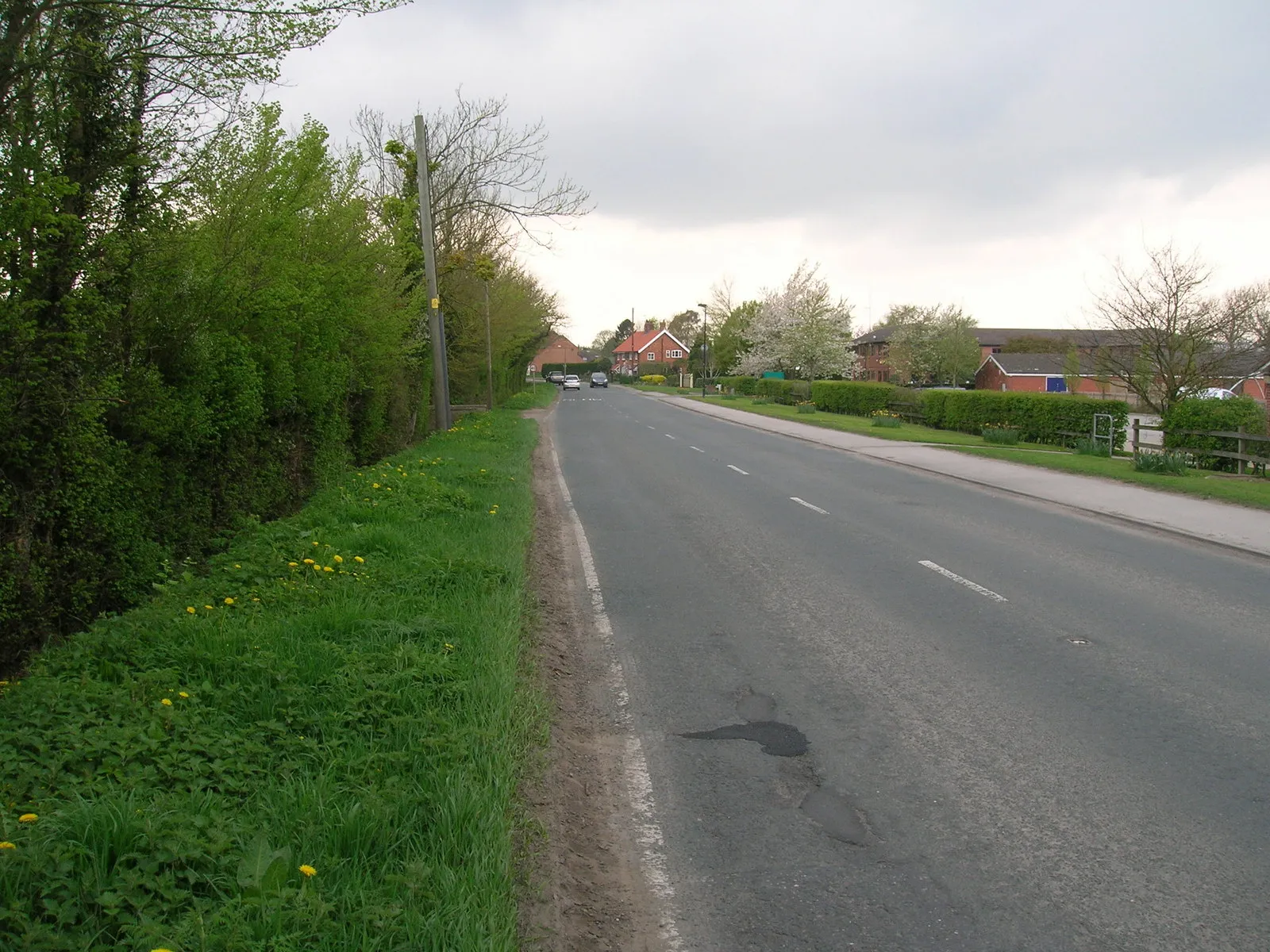 Photo showing: B1228 towards York