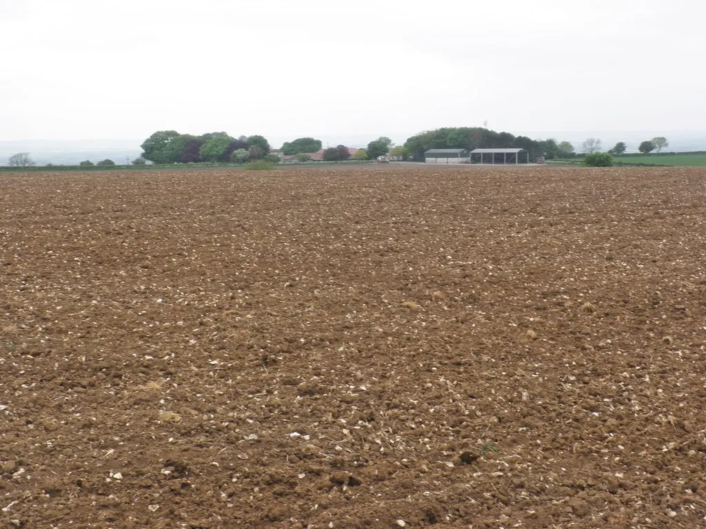 Photo showing: Farmland at Acre House