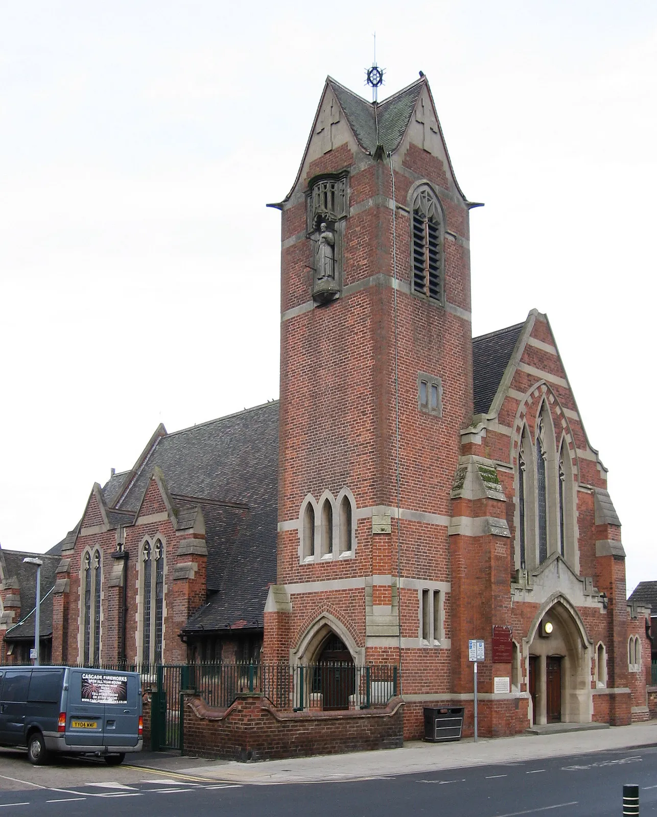 Photo showing: Catholic Church, Goole, East Riding of Yorkshire, England.