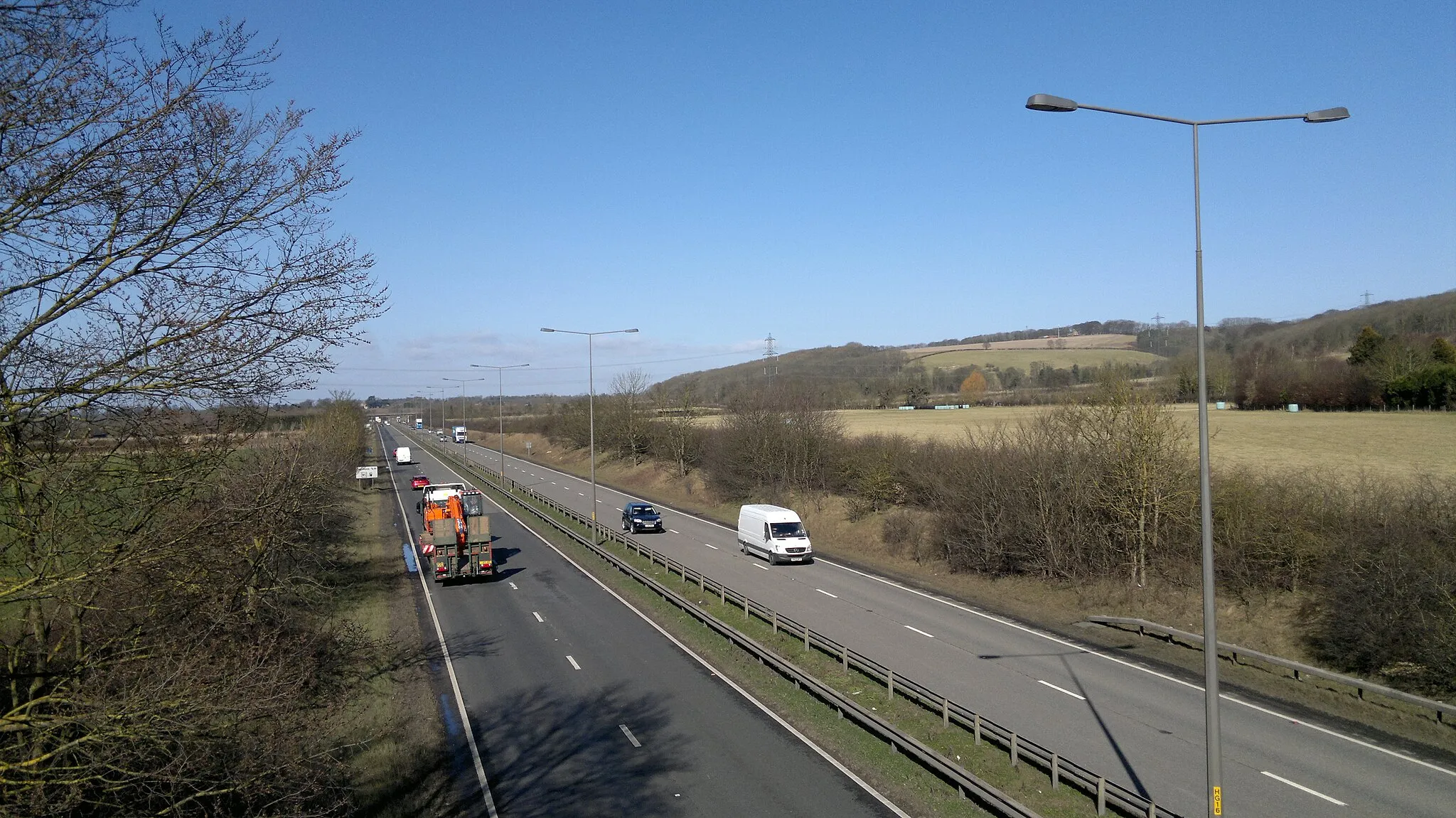 Photo showing: A63 at Brantingham