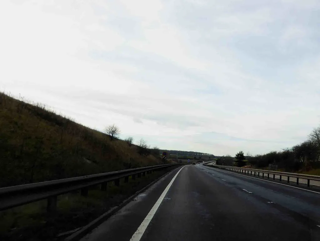 Photo showing: A180 heading West