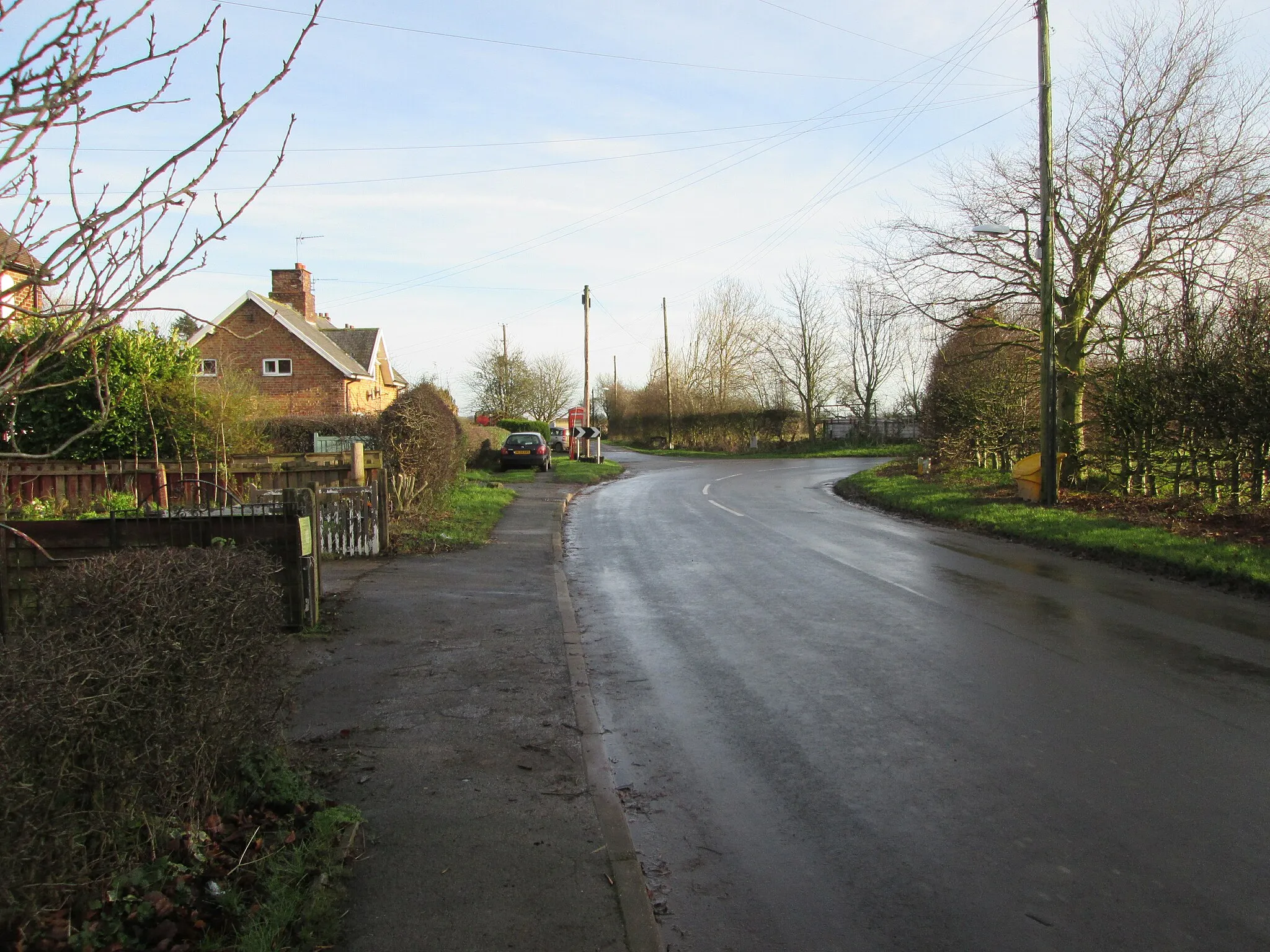 Photo showing: Main  Road  Gransmoor
