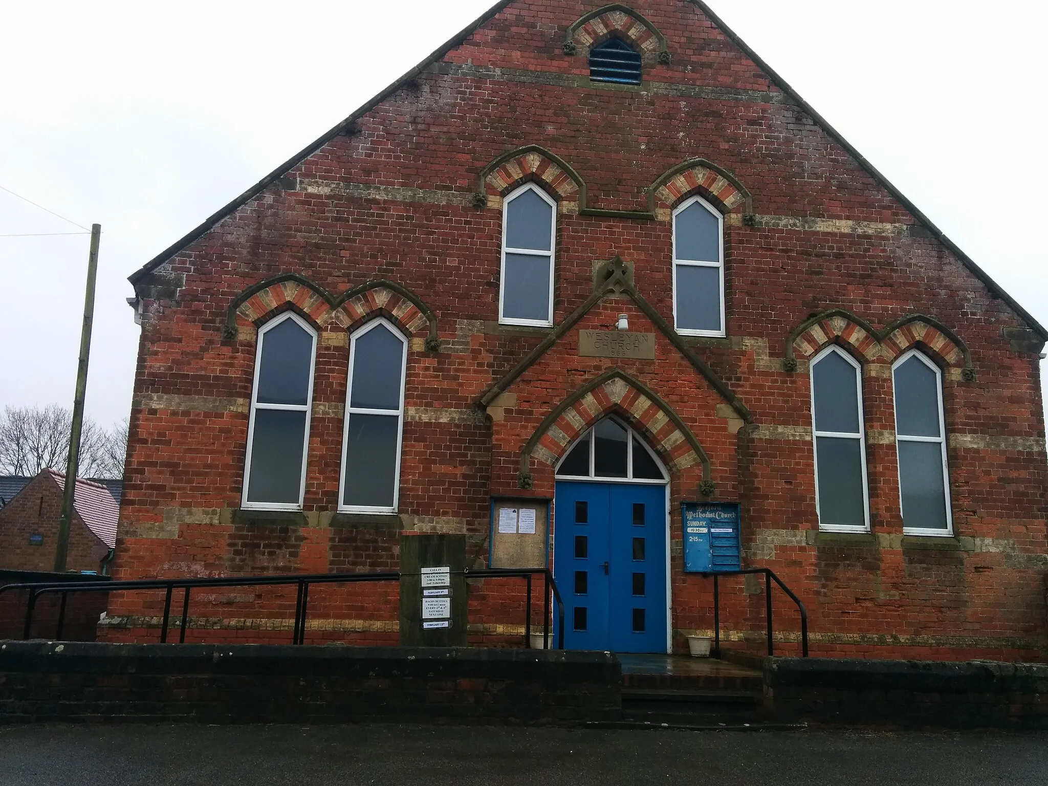 Photo showing: Beeford Methodist Church, Beeford, East Riding of Yorkshire, England.