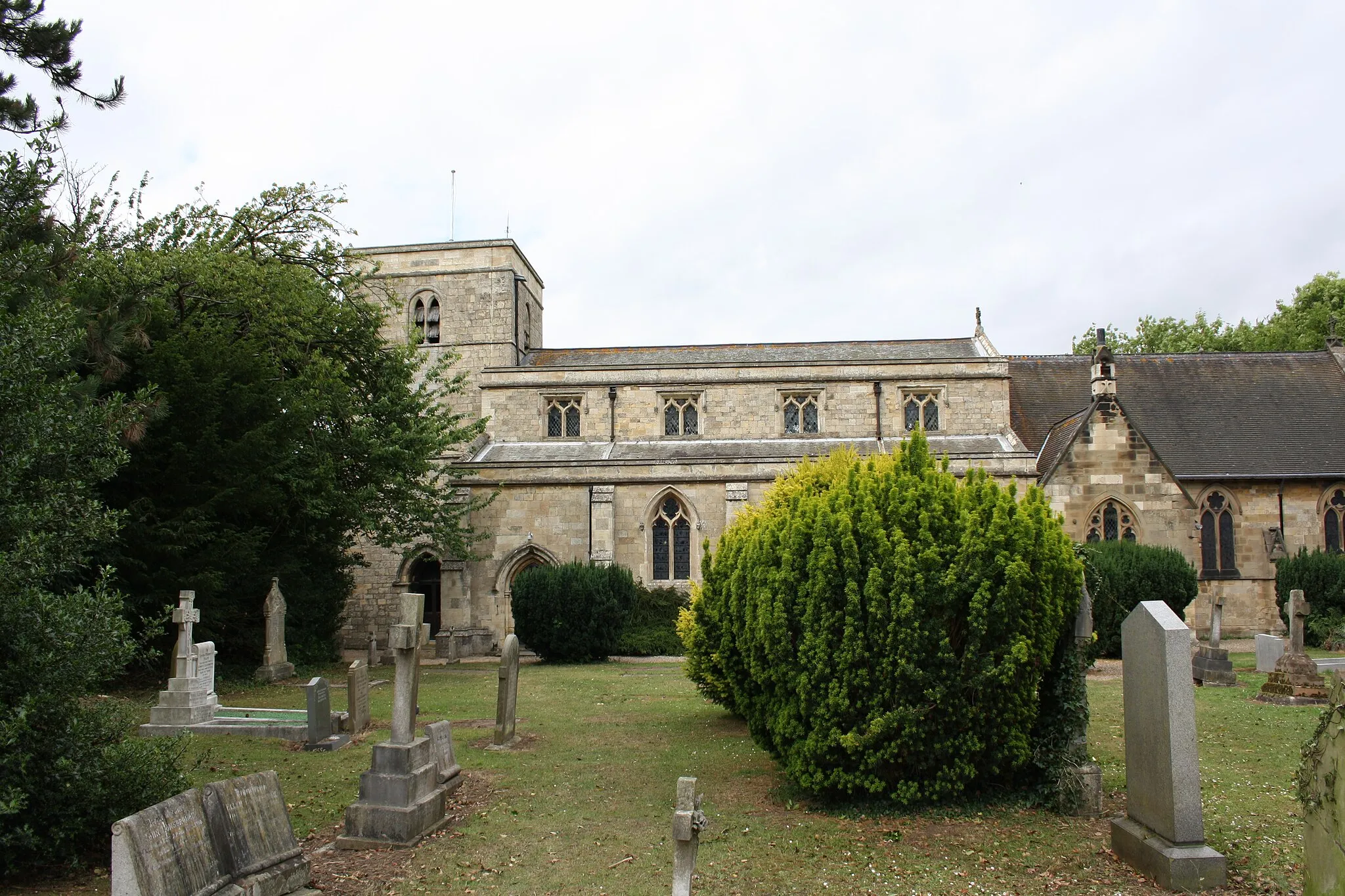 Photo showing: Church of All Saints, Bishop Burton, East Riding of Yorkshire, England.