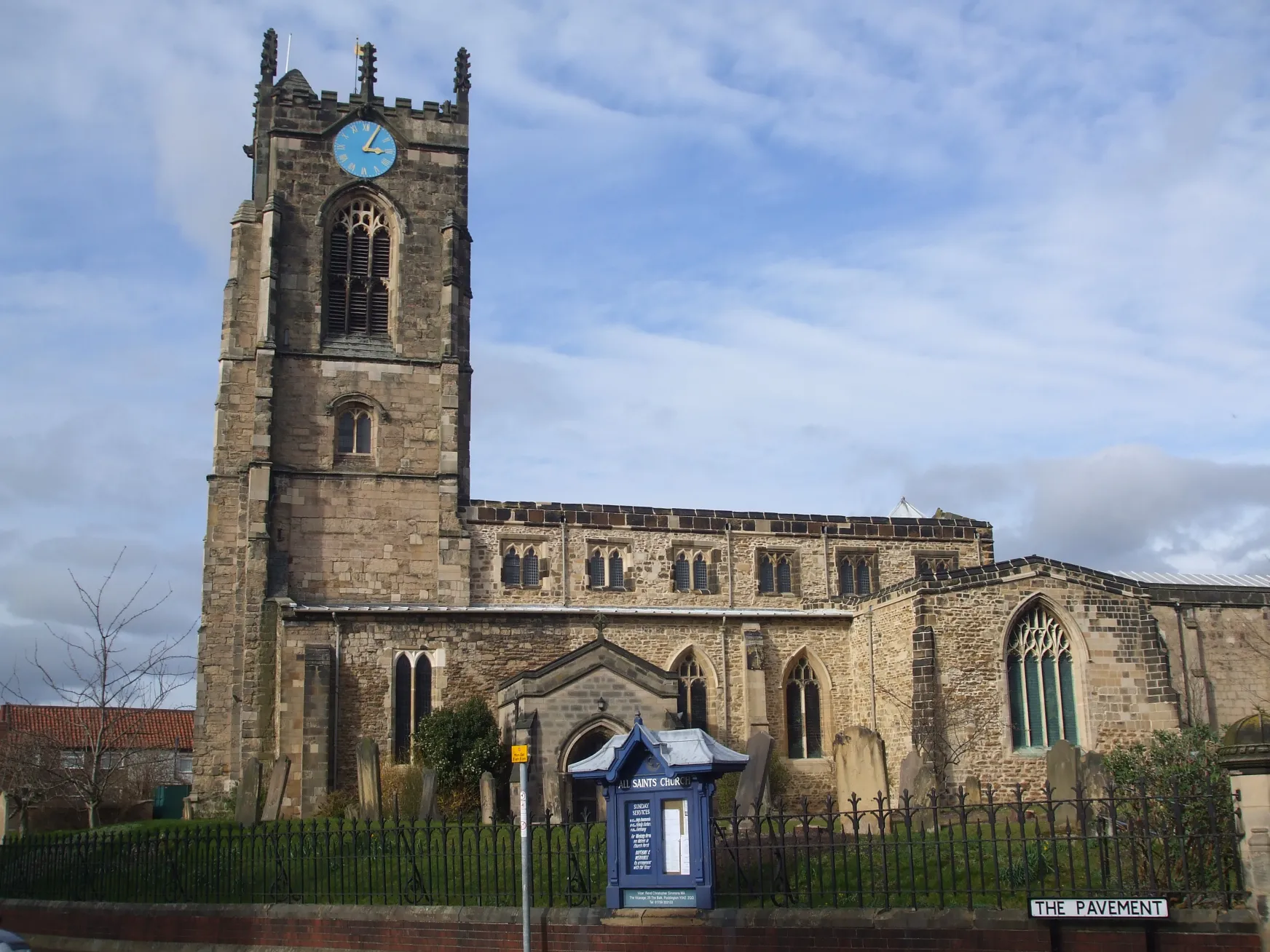 Photo showing: All Saints Church The Pavement Pocklington in the East Riding of Yorkshire, England.