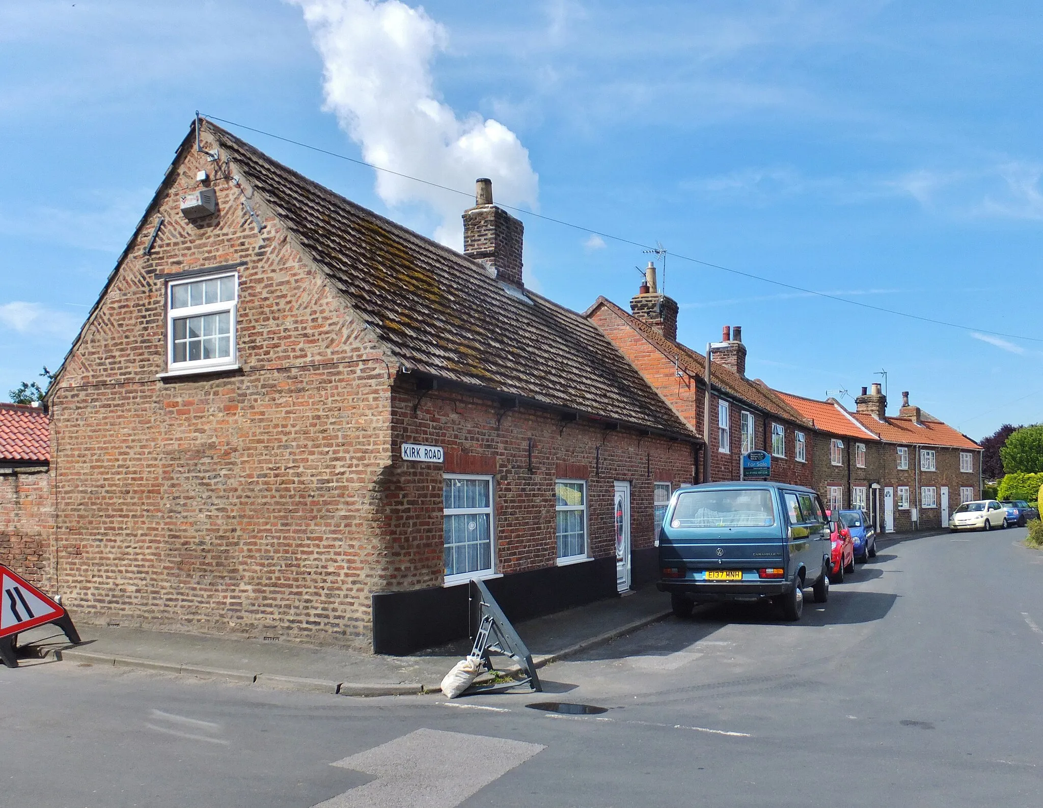 Photo showing: Kirk Road, Preston, Yorkshire