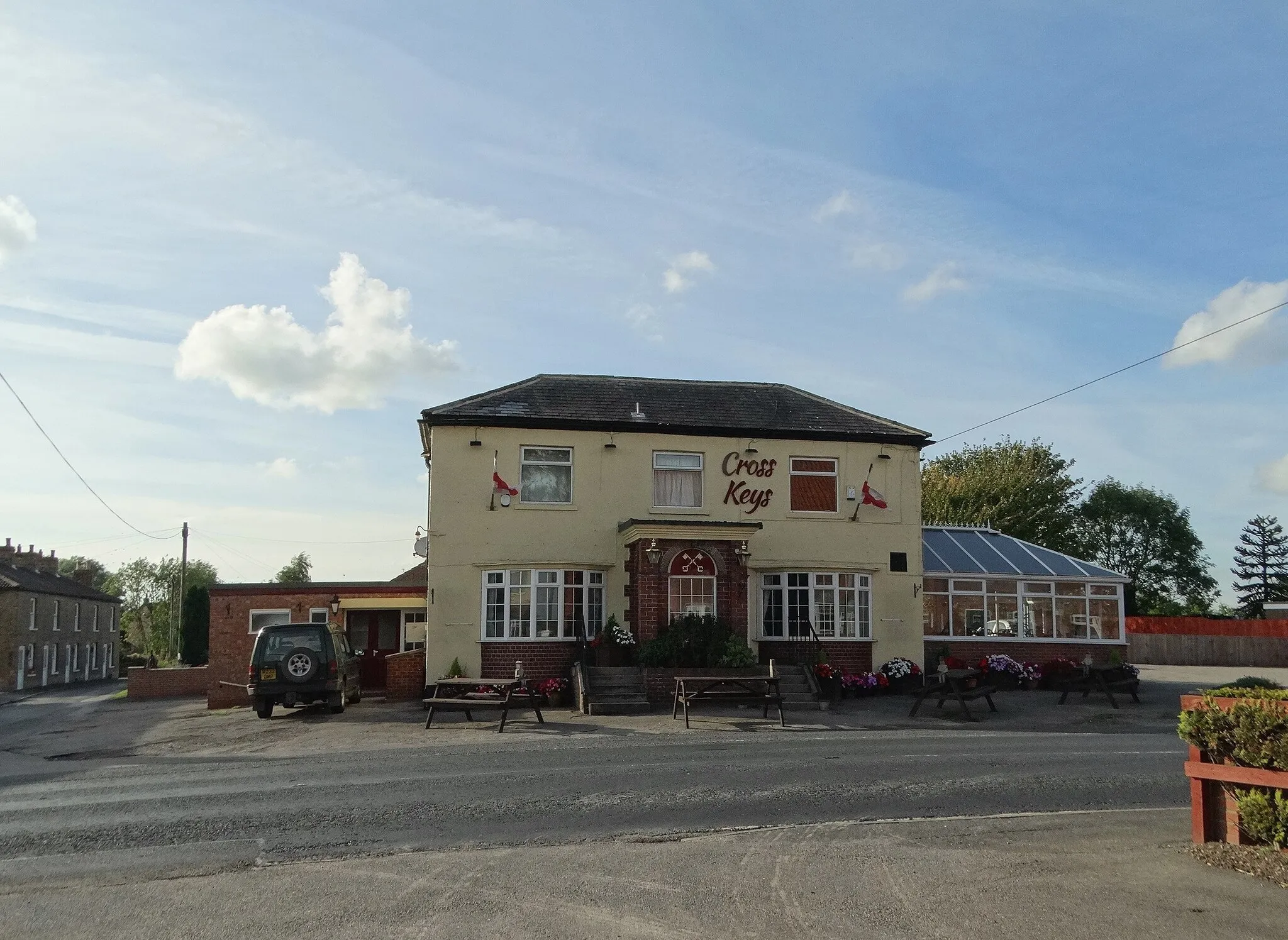 Photo showing: "The Cross Keys" at Moor End