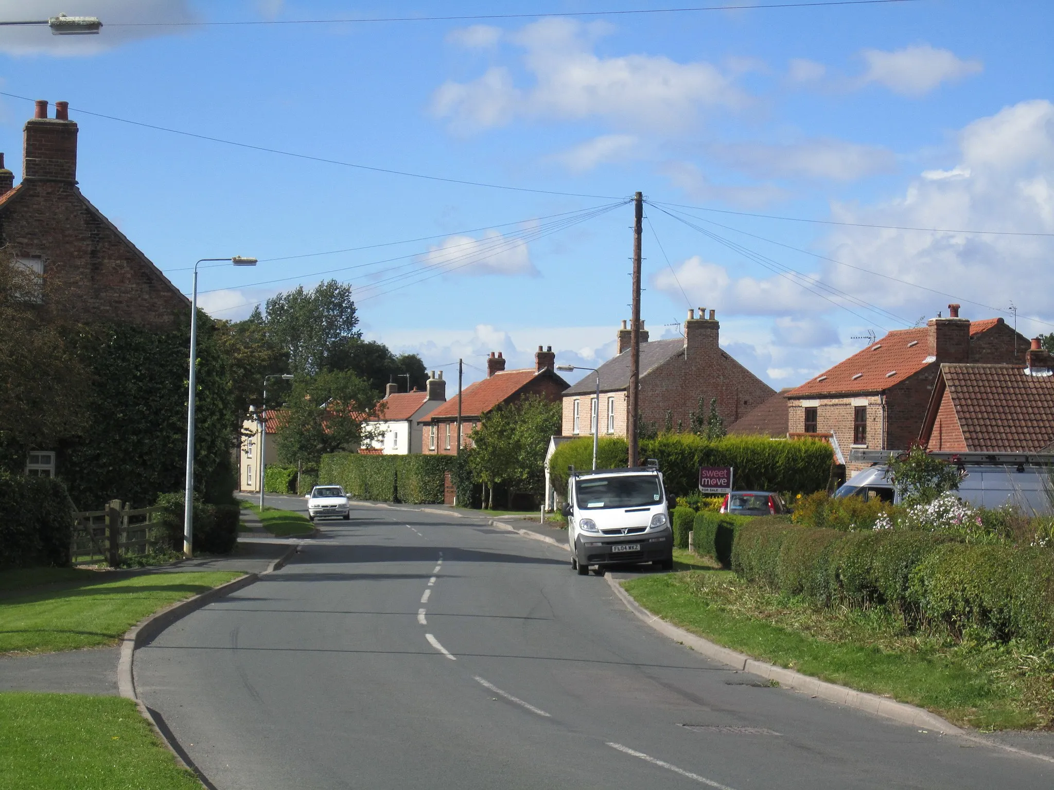 Photo showing: Street in Melbourne, East Riding of Yorkshire, England.