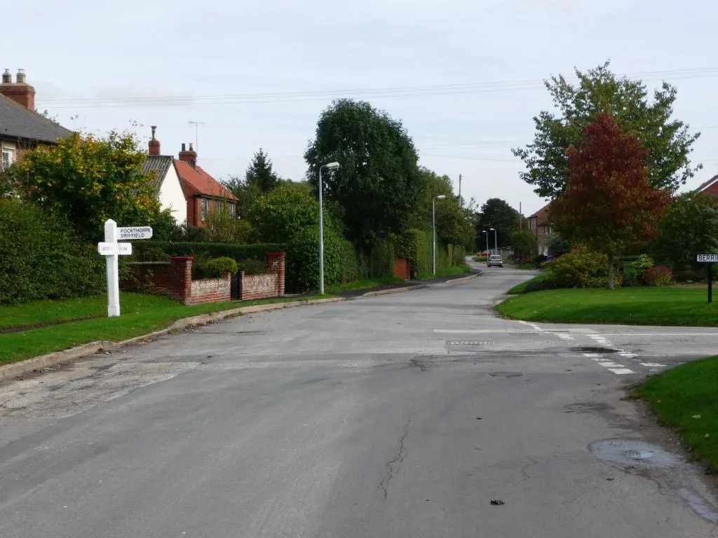 Photo showing: Village signpost