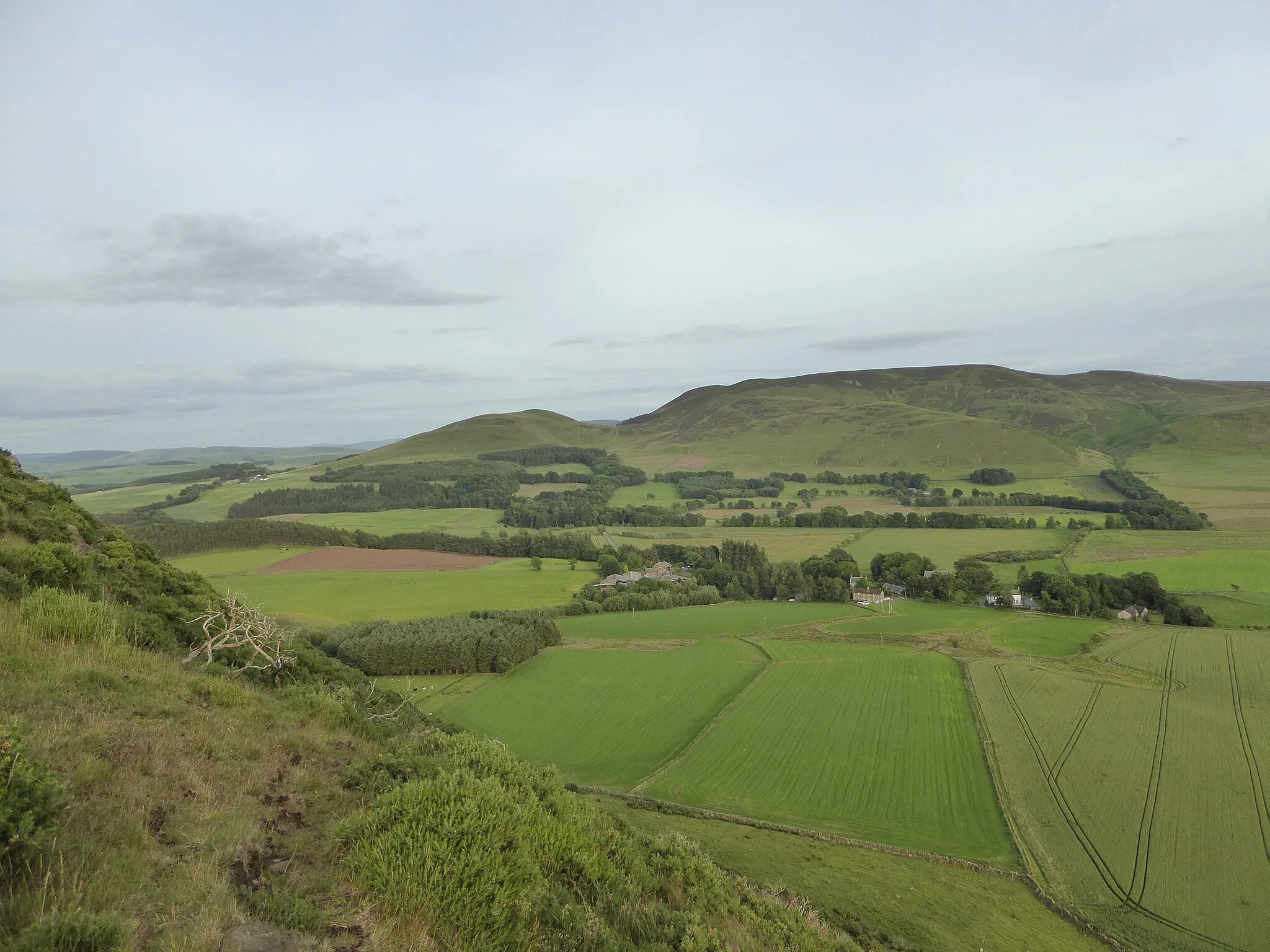 Photo showing: Dunsyre from Dunsyre Hill