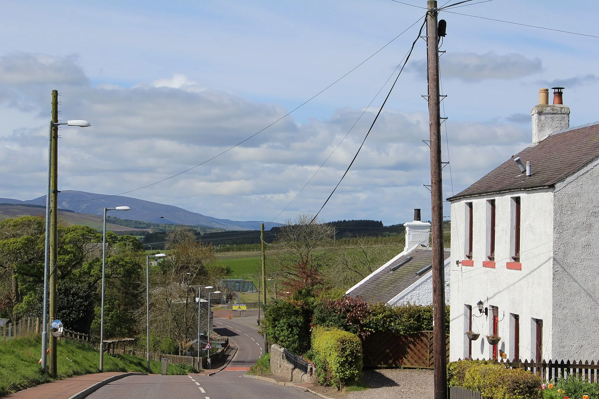 Photo showing: A721 through Elsrickle