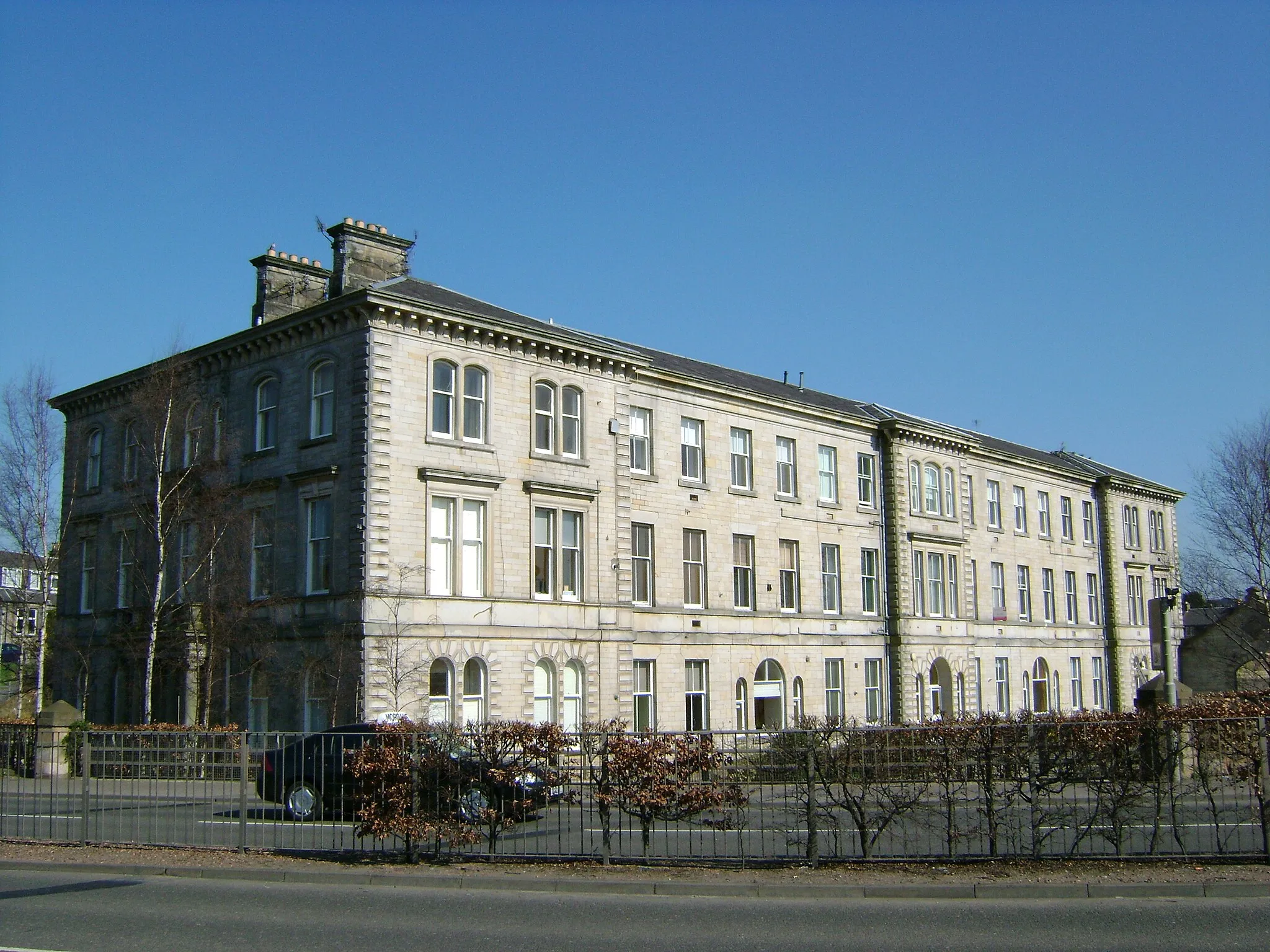 Photo showing: former warehouse of St Leonard's works, St Leonard's Street, Dunfermline, Fife, Scotland