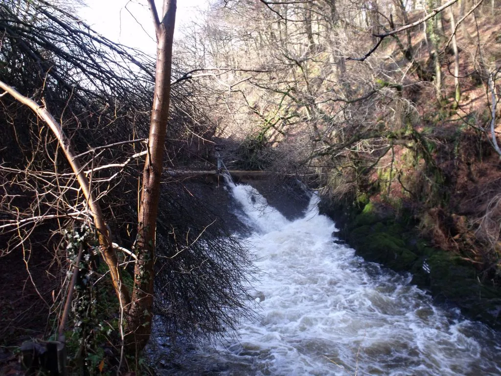 Photo showing: River Carron, Fankerton Weir