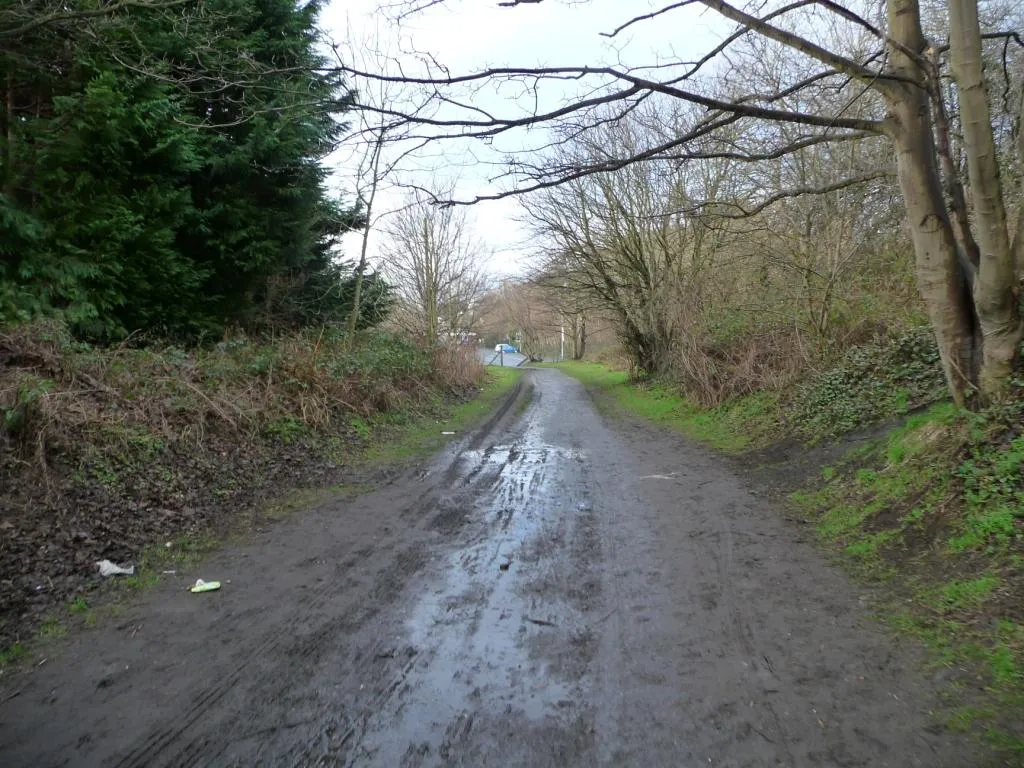 Photo showing: Footpath to Tesco's car park