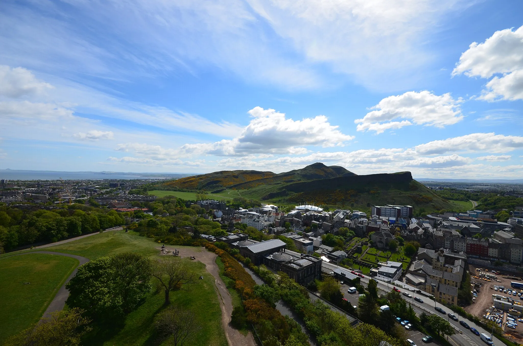 Photo showing: Photo of Arthur's Seat in Edinburgh