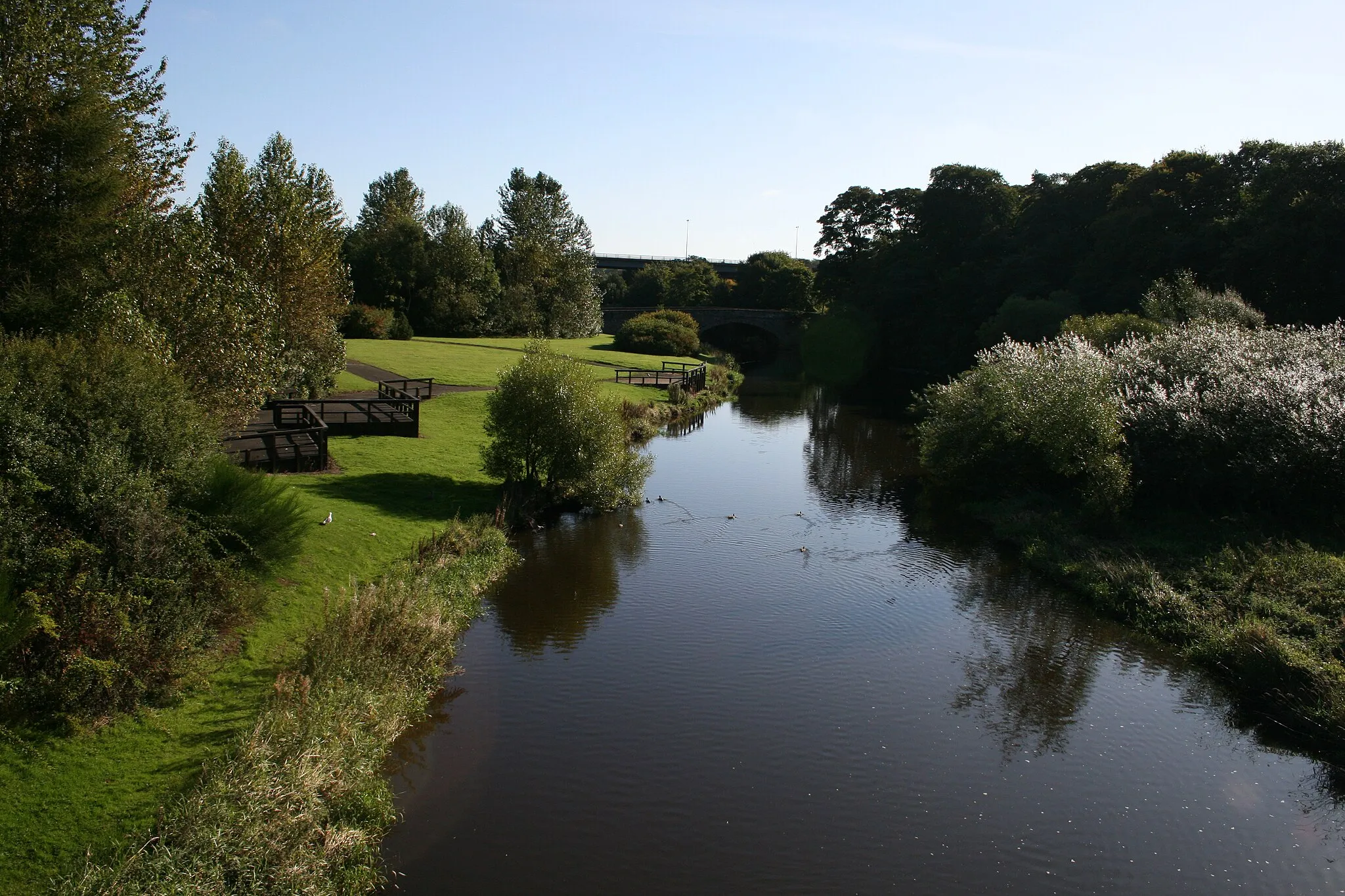 Photo showing: River  Almond